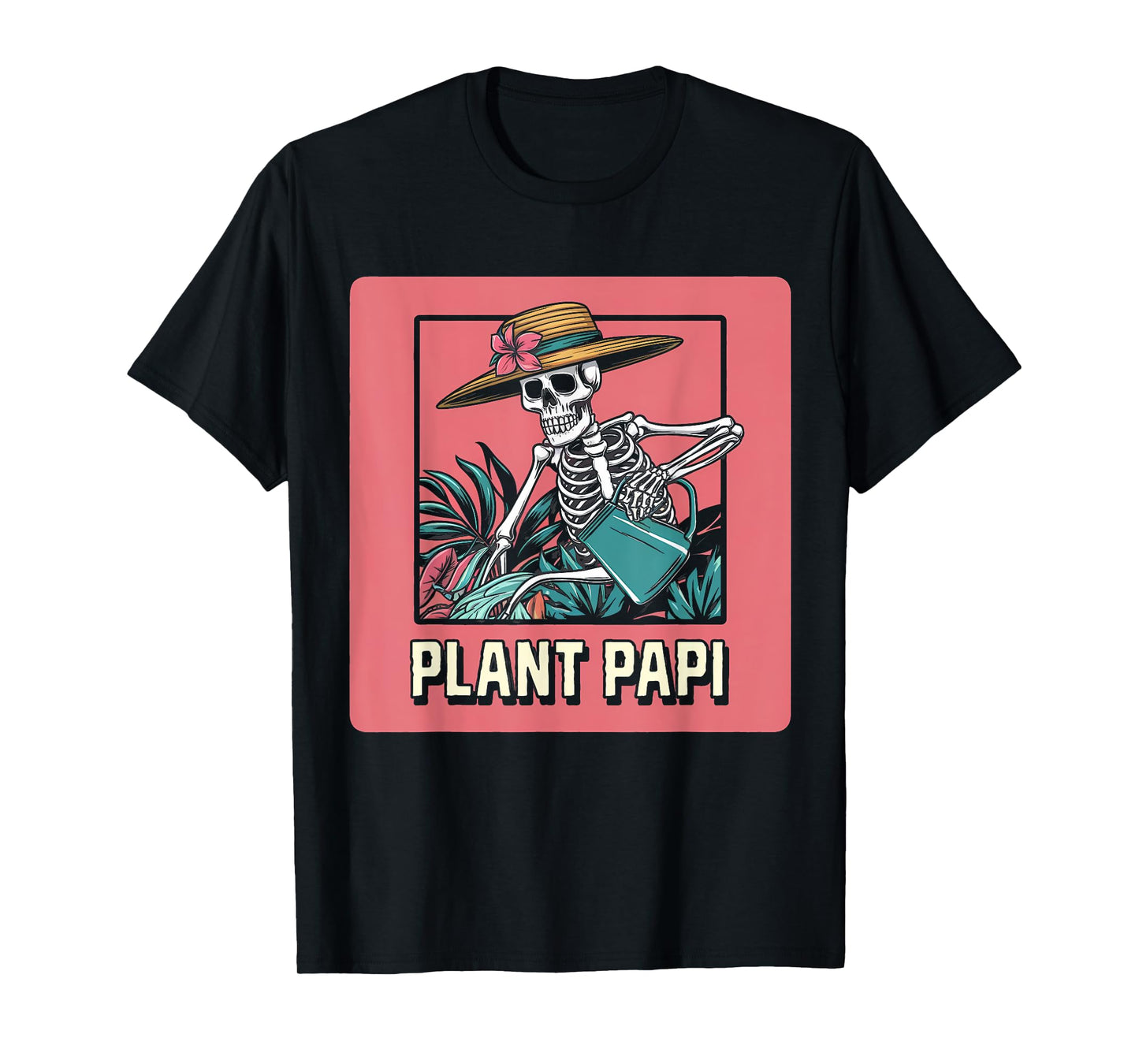 Happy Halloween Plant Papi Daddy Gardener Men Women T-Shirt