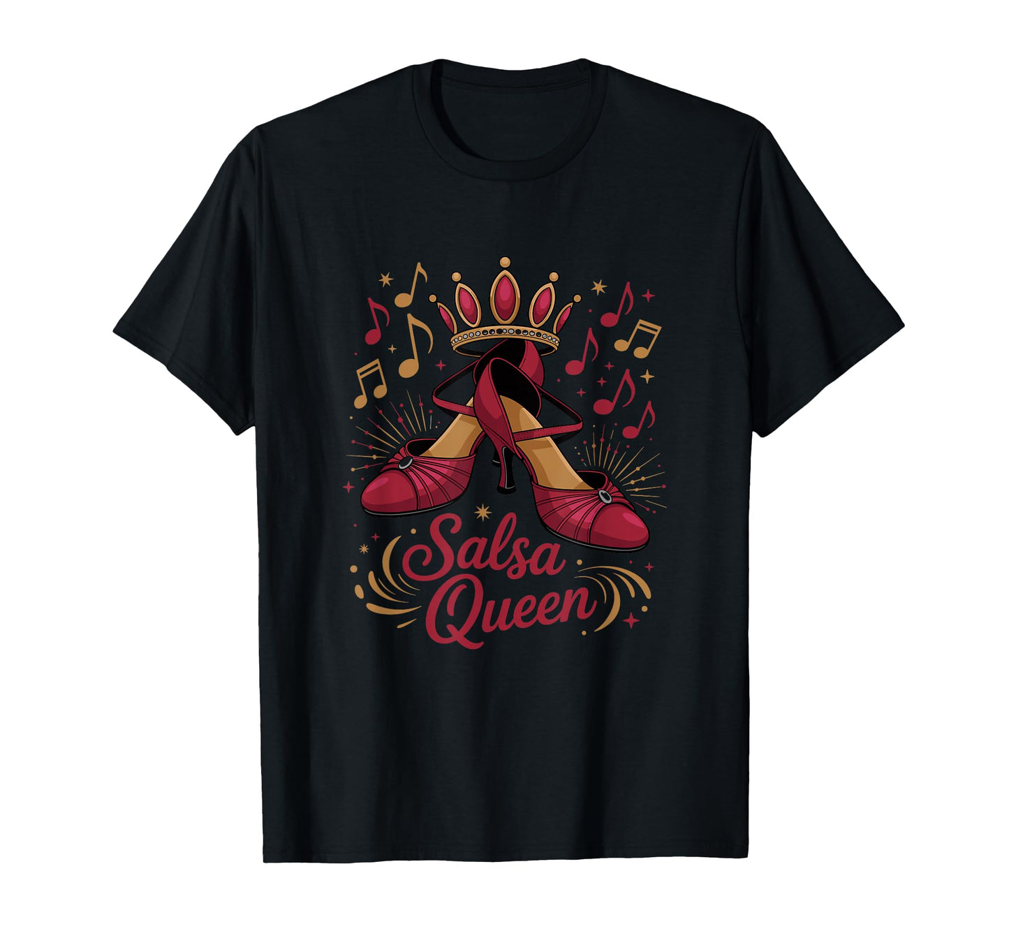 Salsa Queen, Salsa Ballroom Dancing Dancer T-Shirt