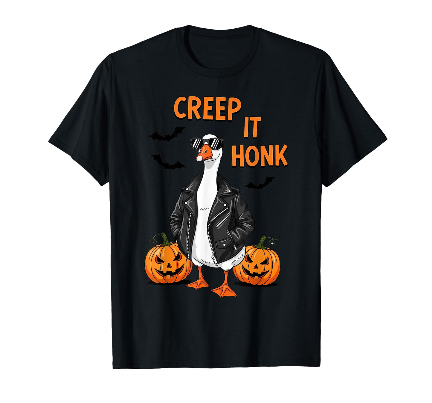 Creep It Honk Funny Silly Goose Halloween Costume for Kids T-Shirt