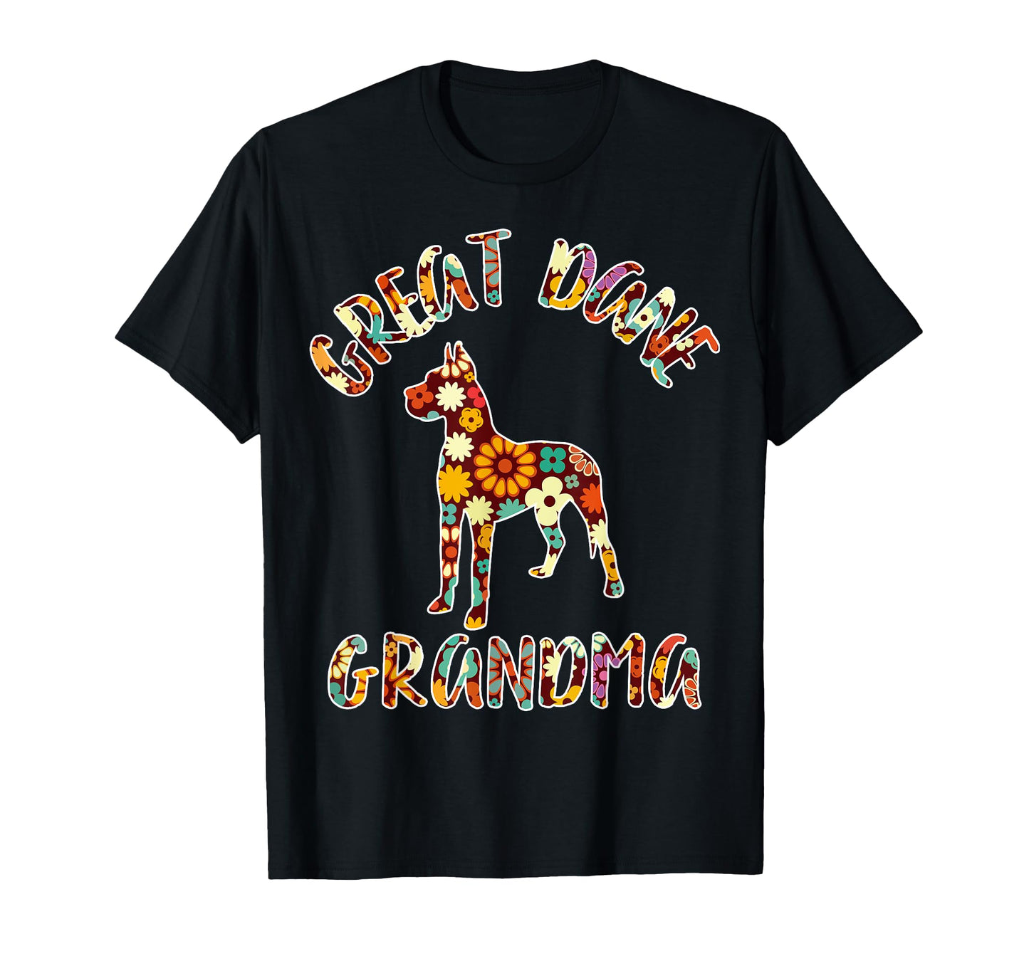Great Dane Grandma Dog Grandma Funny Great Dane Owner Men Women Kids T-Shirt