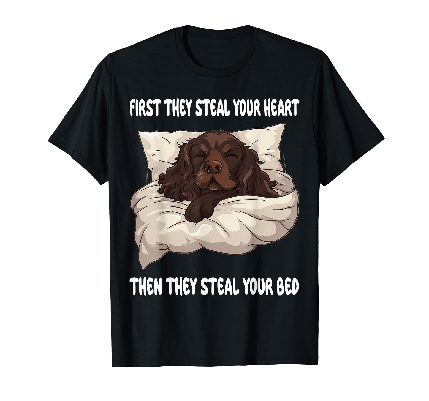 Boykin Spaniel Sleeping Pajamas Nightgown T-Shirt