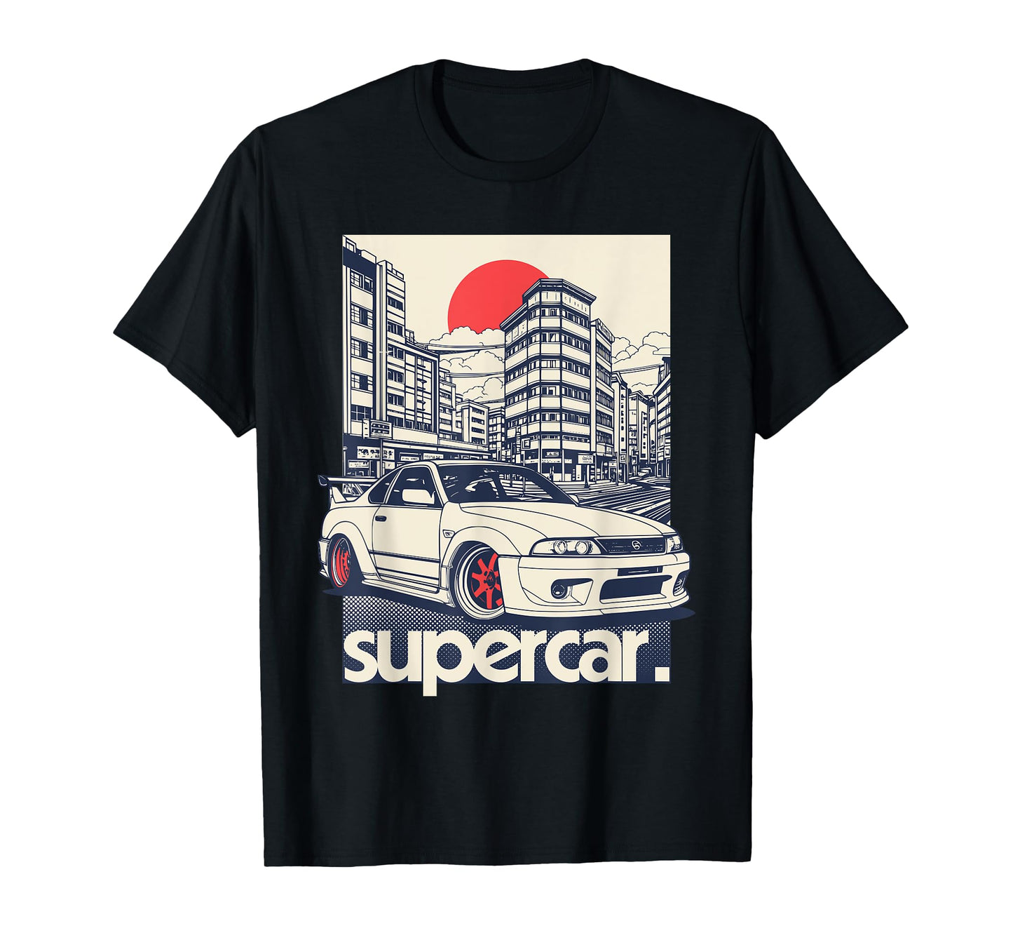 Just a Boy Who Loves Cars Supercar Sports Car T-Shirt