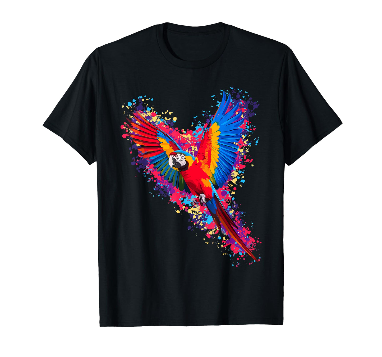 Best Parrot Art For Men Women Kids Tropical Parrot Lover T-Shirt