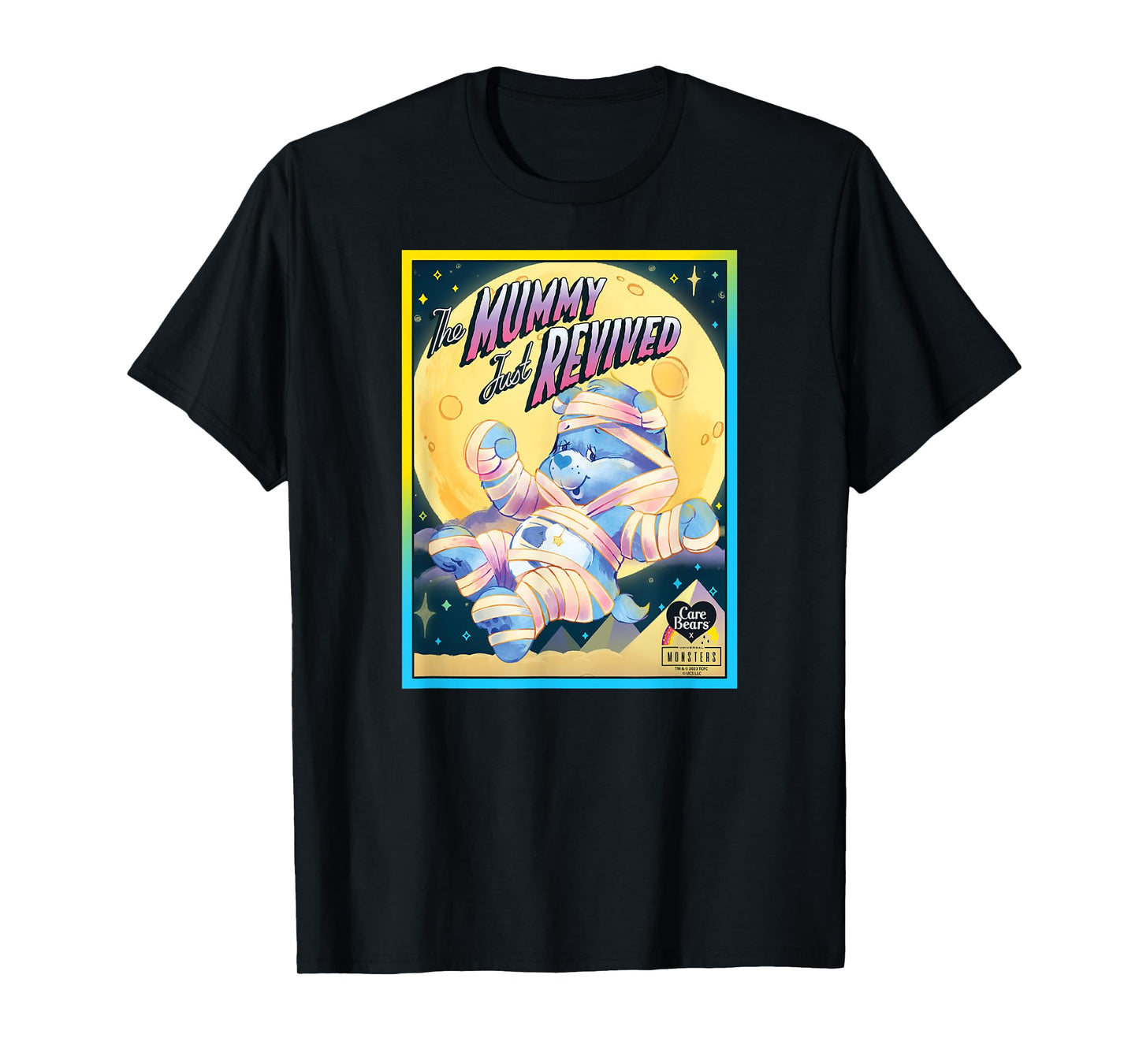 Care Bears x Universal Monsters Bedtime Bear The Mummy T-Shirt