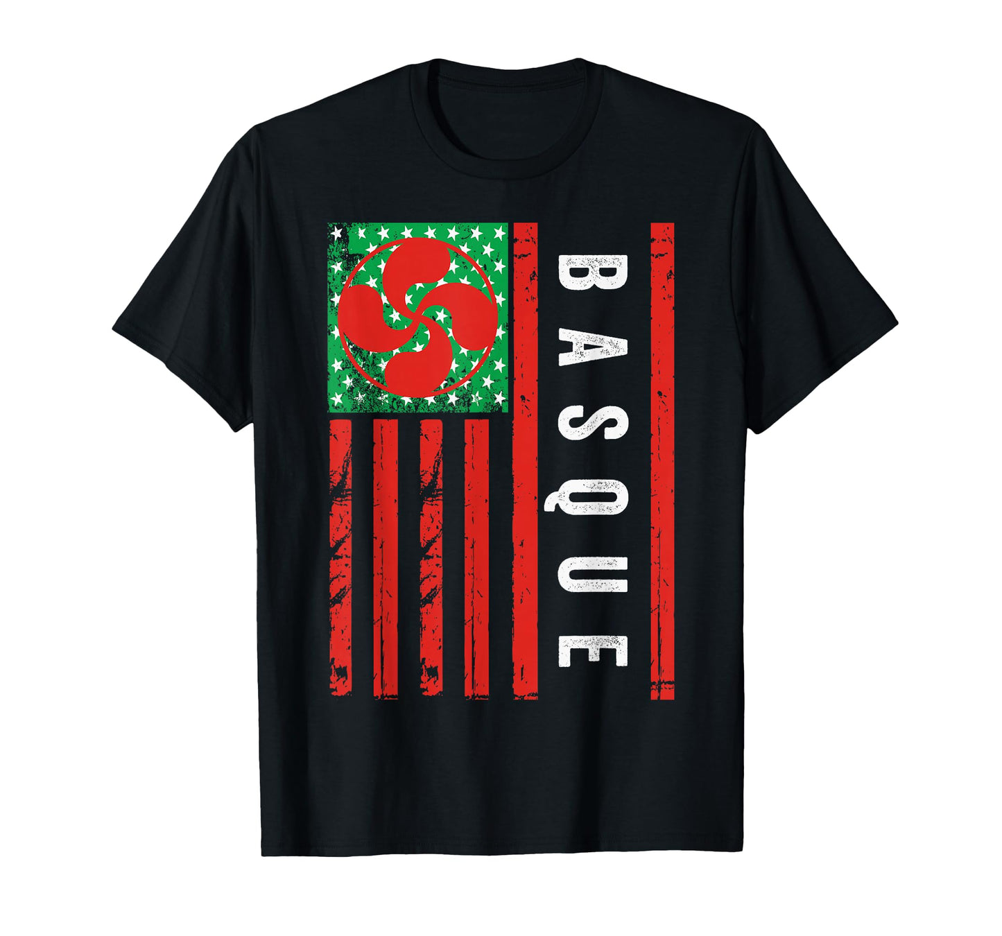 Basque American Flag, Basque Country, Basque Lauburu, Basque T-Shirt