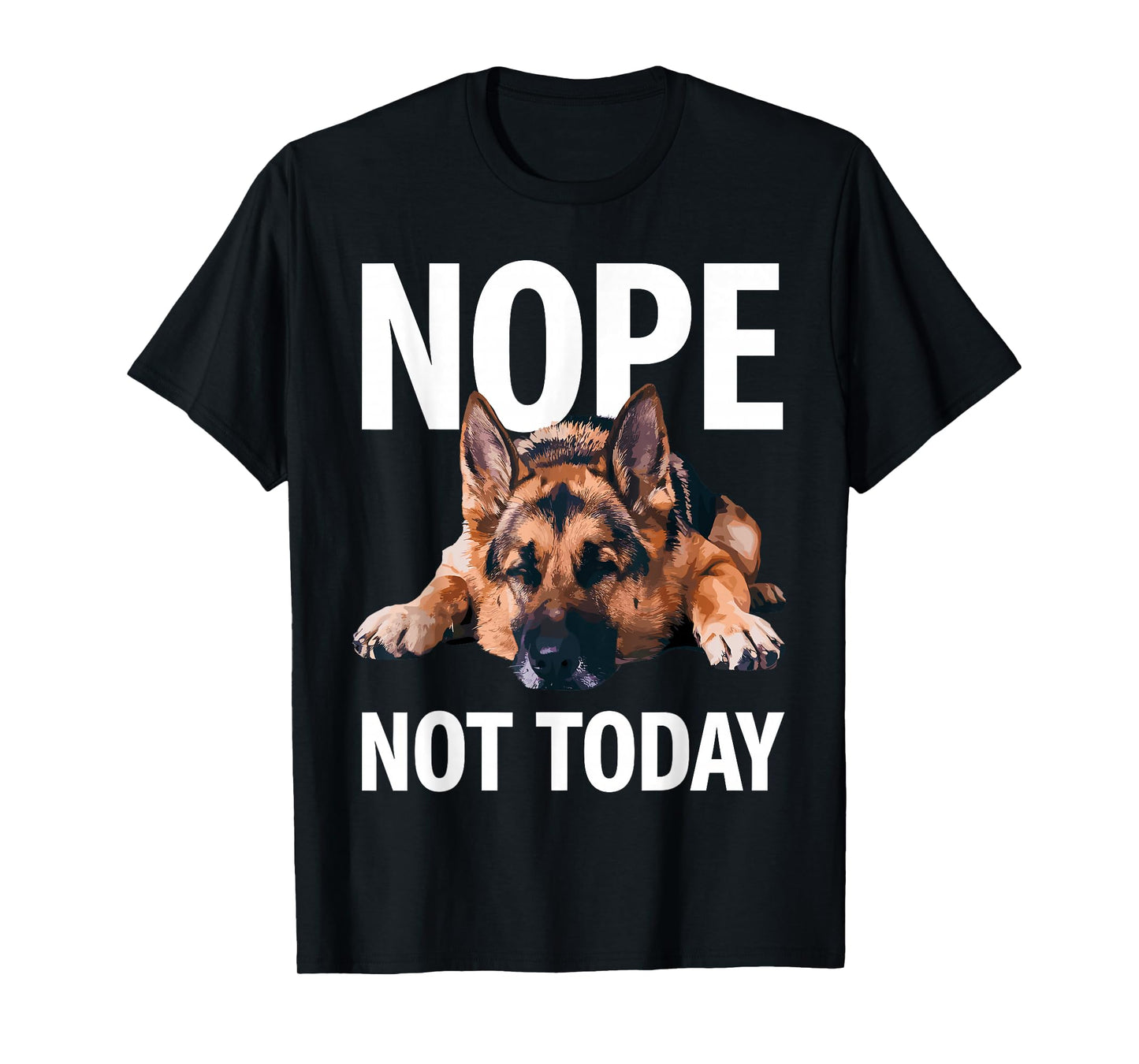 German Shepherd Art for Men Women German Shepherd Dog Lover T-Shirt