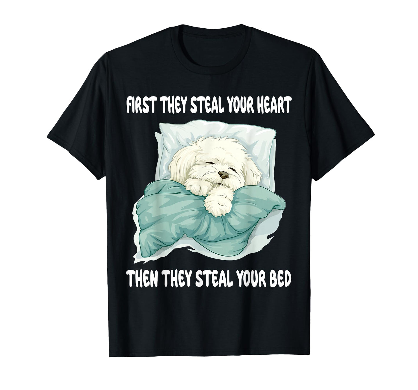 Coton De Tulear Sleeping Pajamas Nightgown T-Shirt