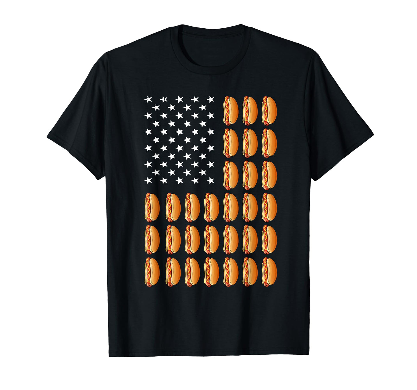 Funny Hot Dog Design for Men Women Kids Food Hotdog Lovers T-Shirt
