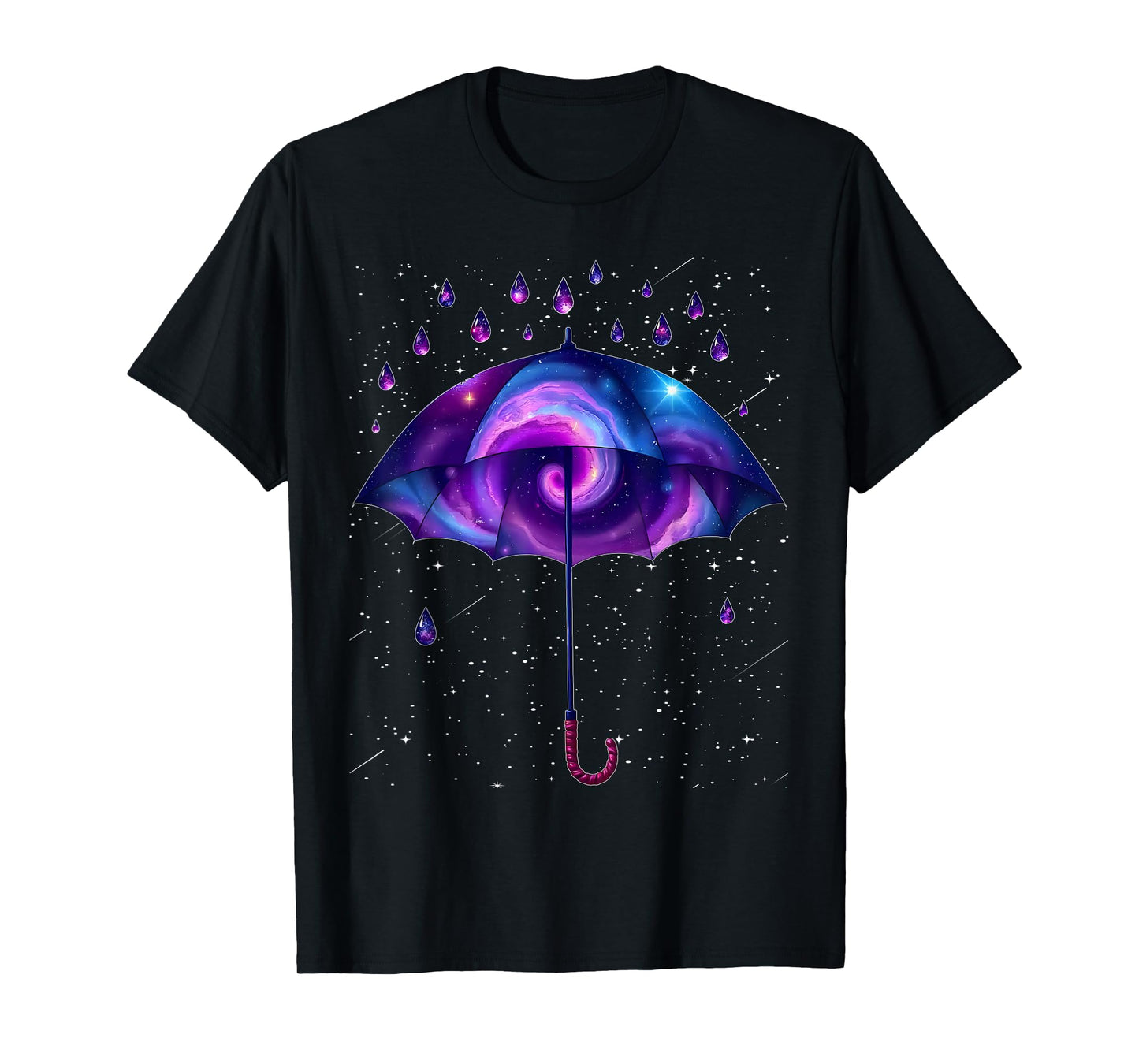 Rain Purple Umbrella For Violet Favorite Color T-Shirt
