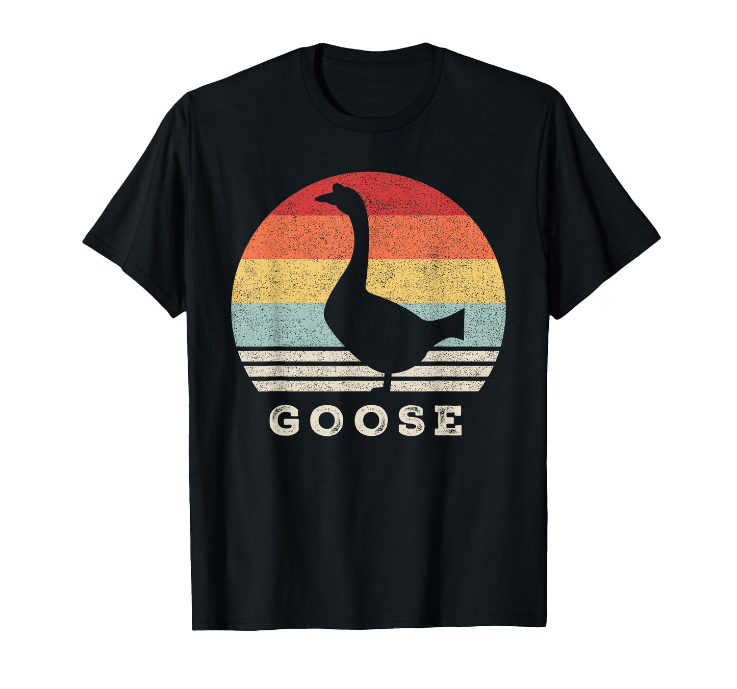 Retro Goose Shirt Funny Animal Lover Gift Vintage T-Shirt