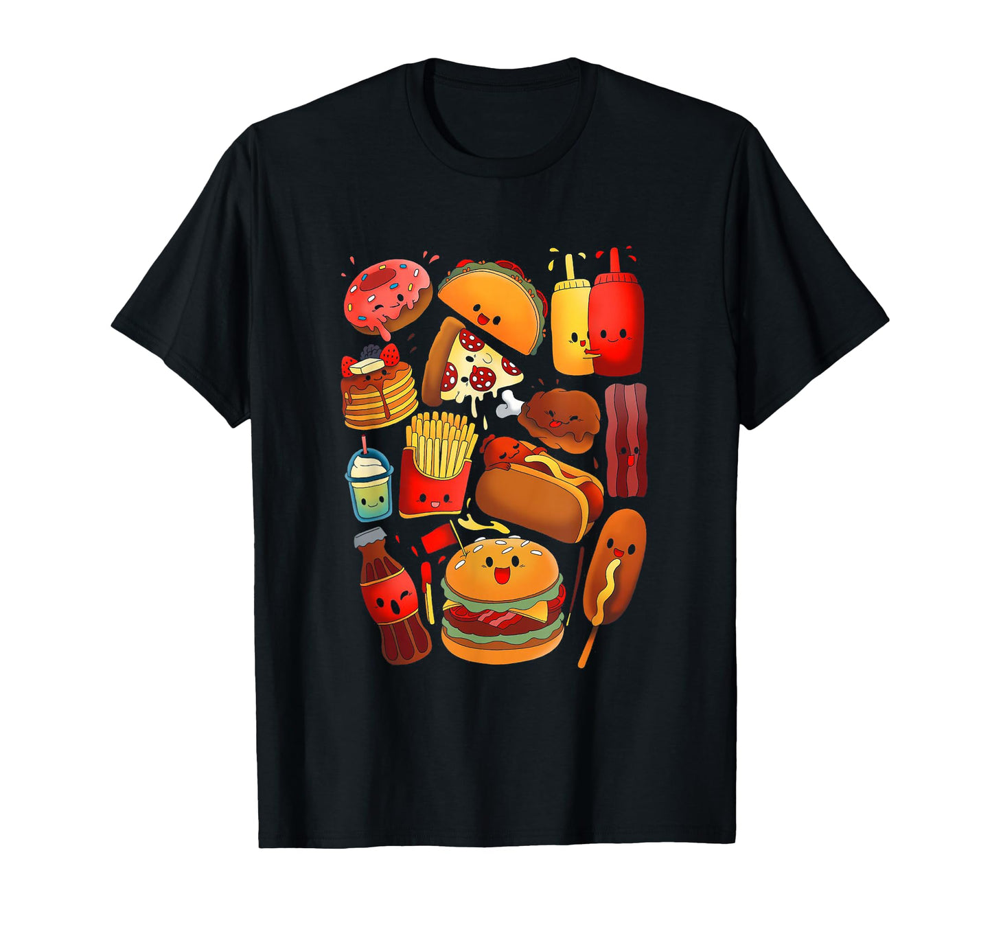 Funny fast food - Fastfood Graphic kawaii T-Shirt