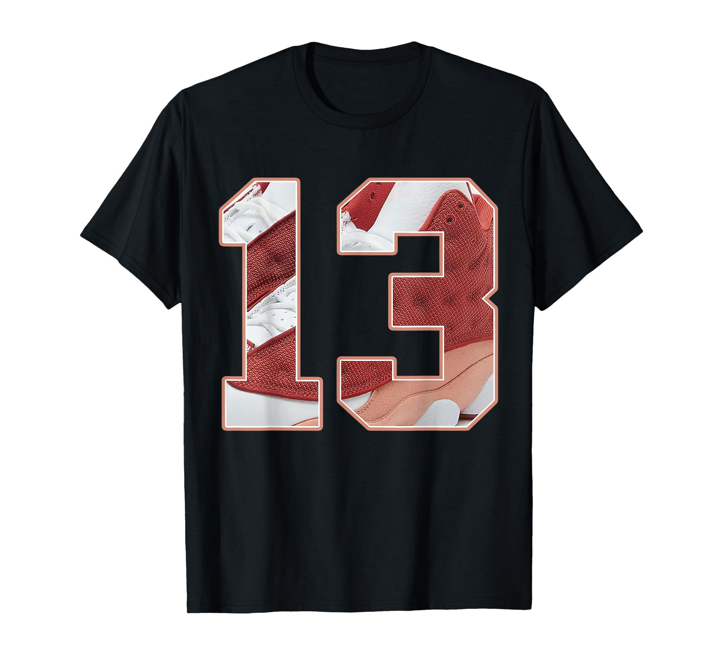 Number 13 Dune Red 13s Matching Tee For Men Women T-Shirt
