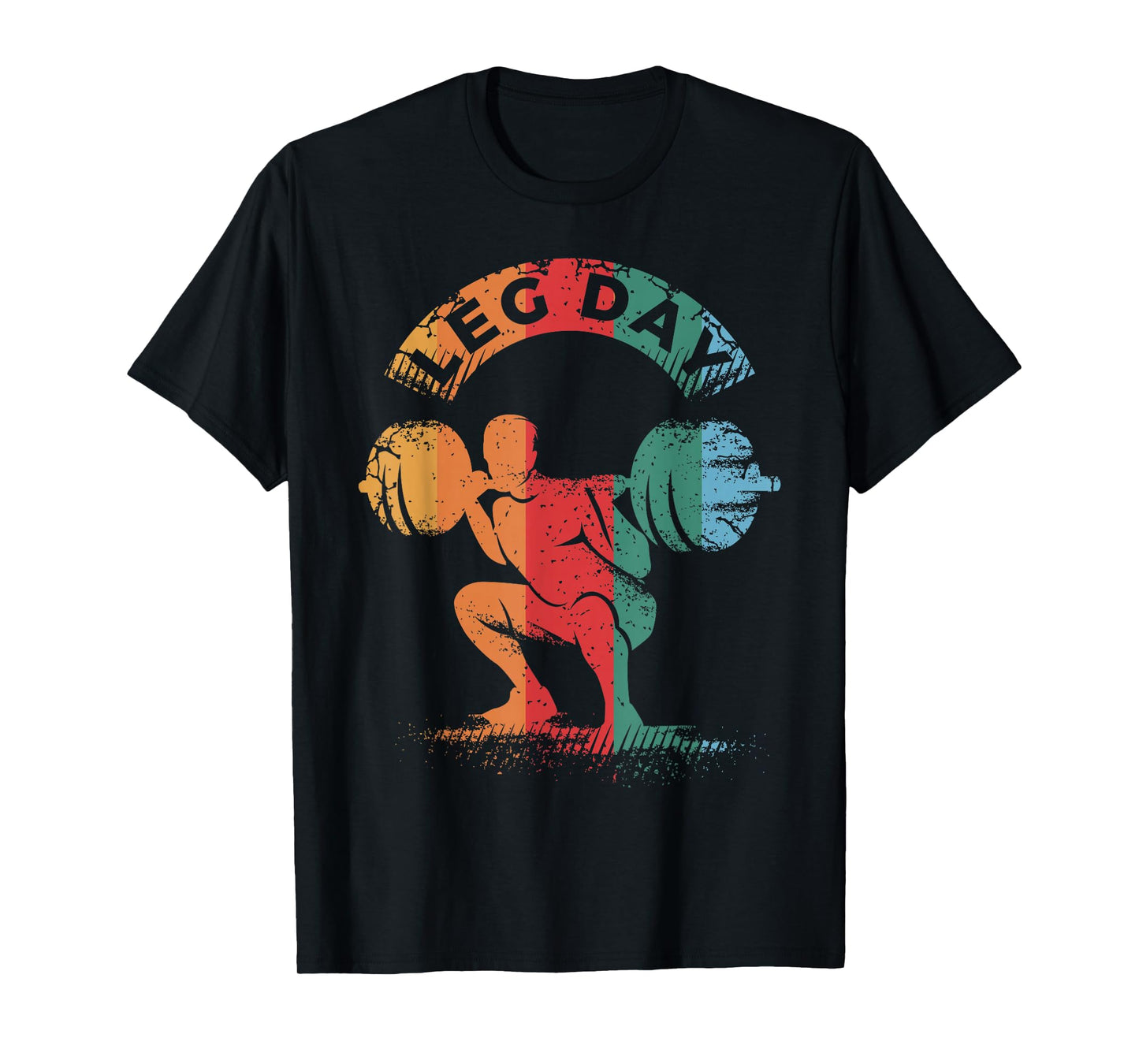 Shredding Gym Graphic for Athletic Men Leg Day Fitness T-Shirt