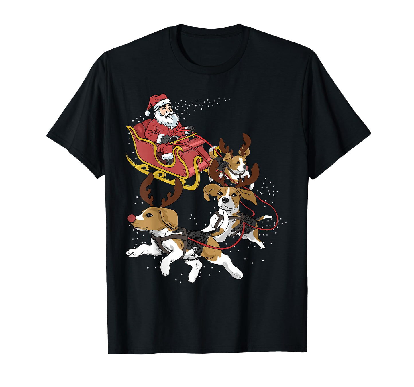 Funny Beagle Christmas for Cute Dog Lovers T-Shirt