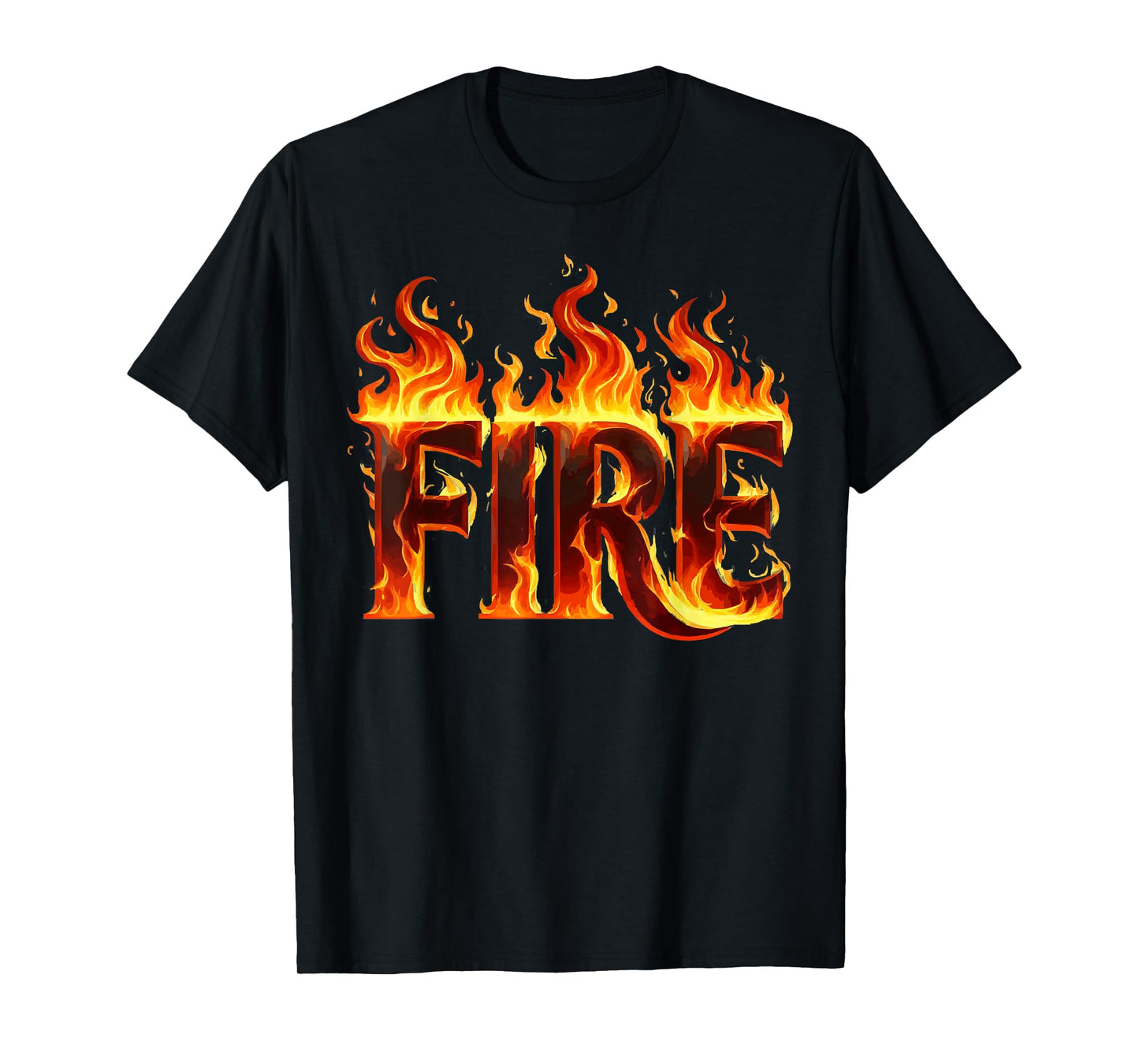 Couple Matching FIRE and ICE Halloween Party Lazy Costume T-Shirt