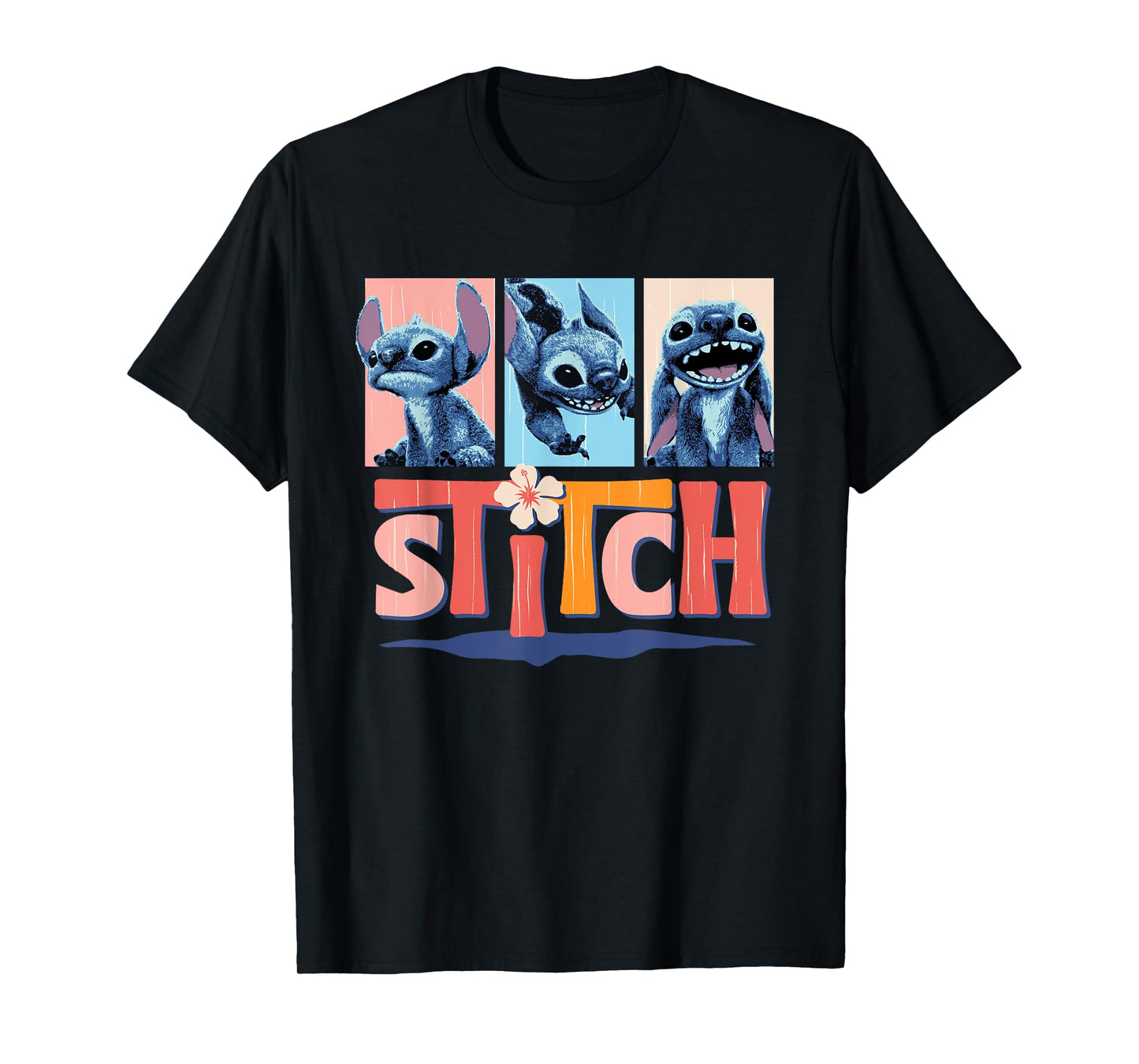 Disney Lilo & Stitch Live-Action Movie Tropical Trio Logo T-Shirt
