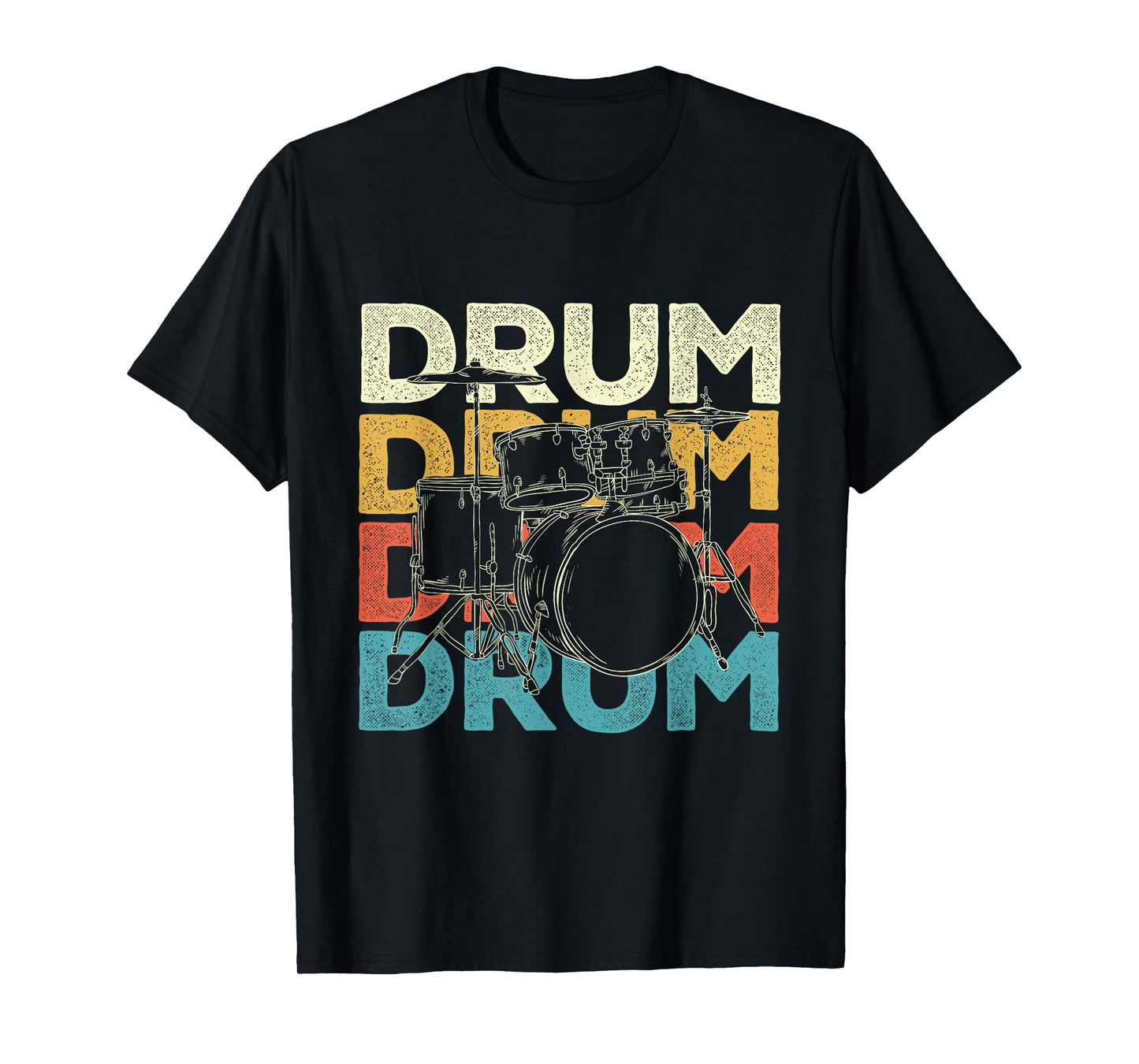 Drum - Drummer Band Lover Percussionist Drumming T-Shirt