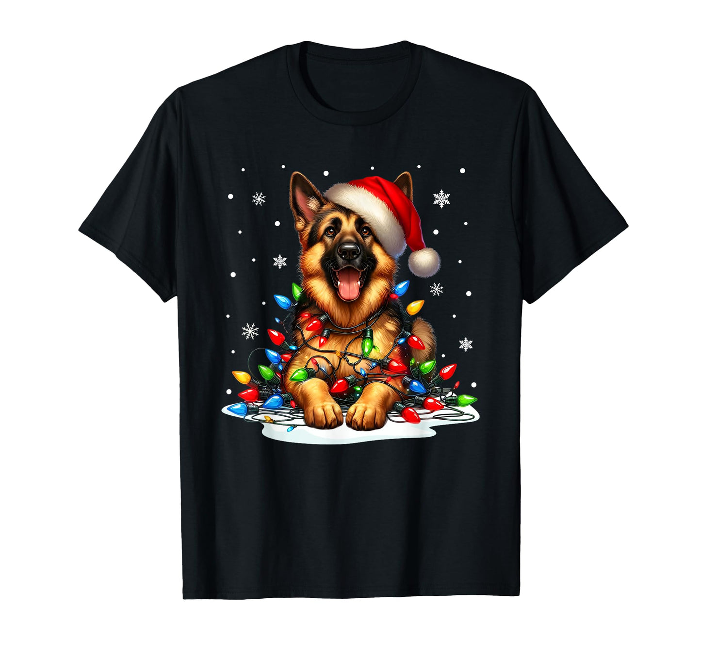 Christmas Pajamas German Shepherd Christmas Outfit Shepherd T-Shirt