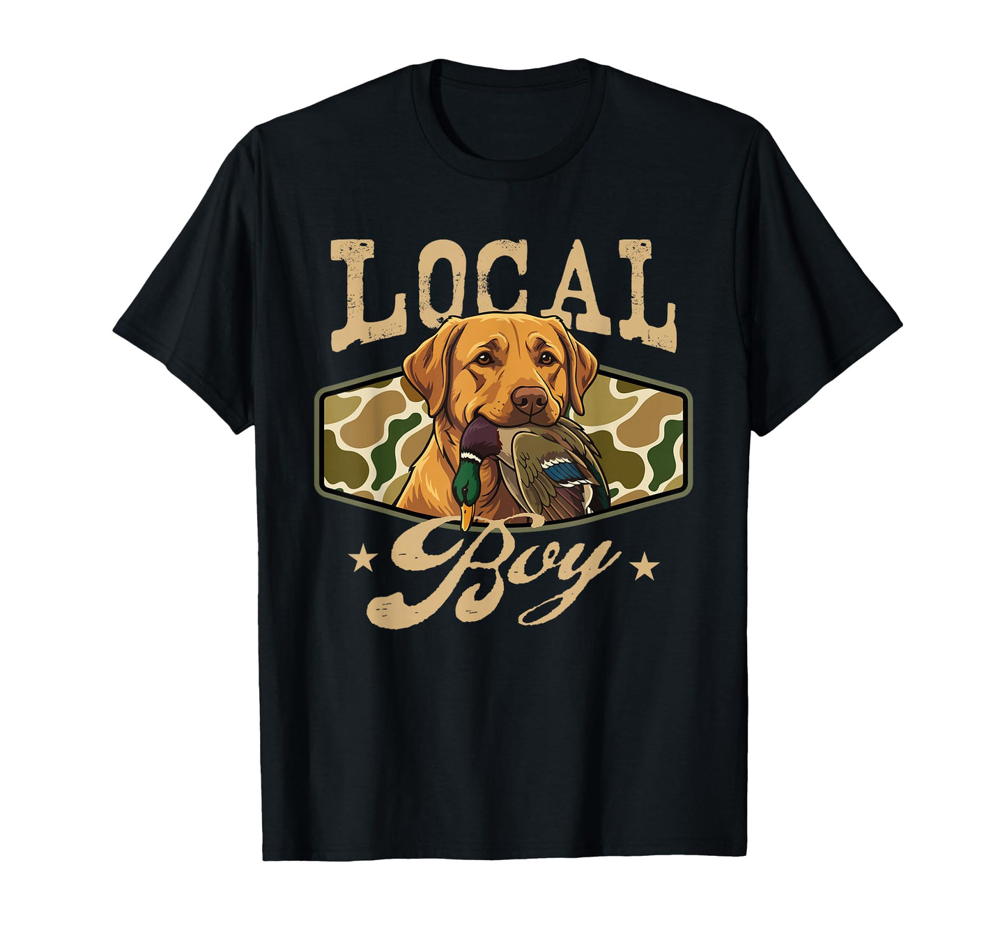 Local Boy - Lab Hunting Labrador Hunting Dog Hunter T-Shirt