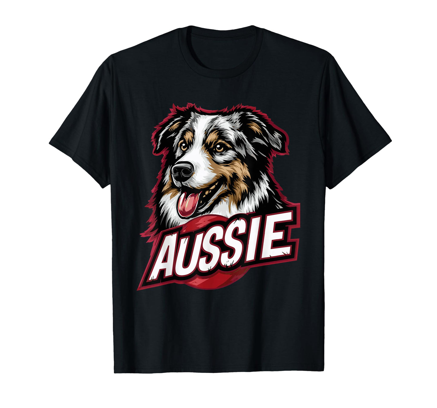 Australian Shepherd Design - Funny Aussie Dog T-Shirt