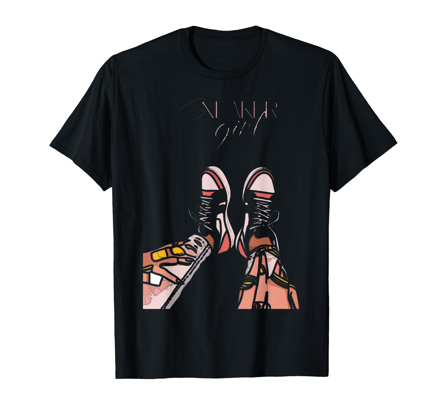 Girl Afro Igloo 11s Matching For Men Women T-Shirt