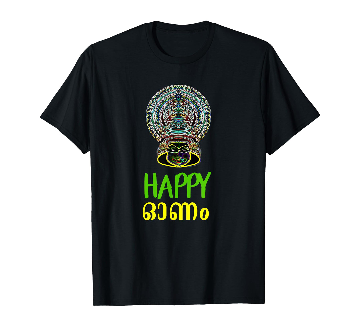 Keralite Malayali Happy Onam in Malayalam T-Shirt