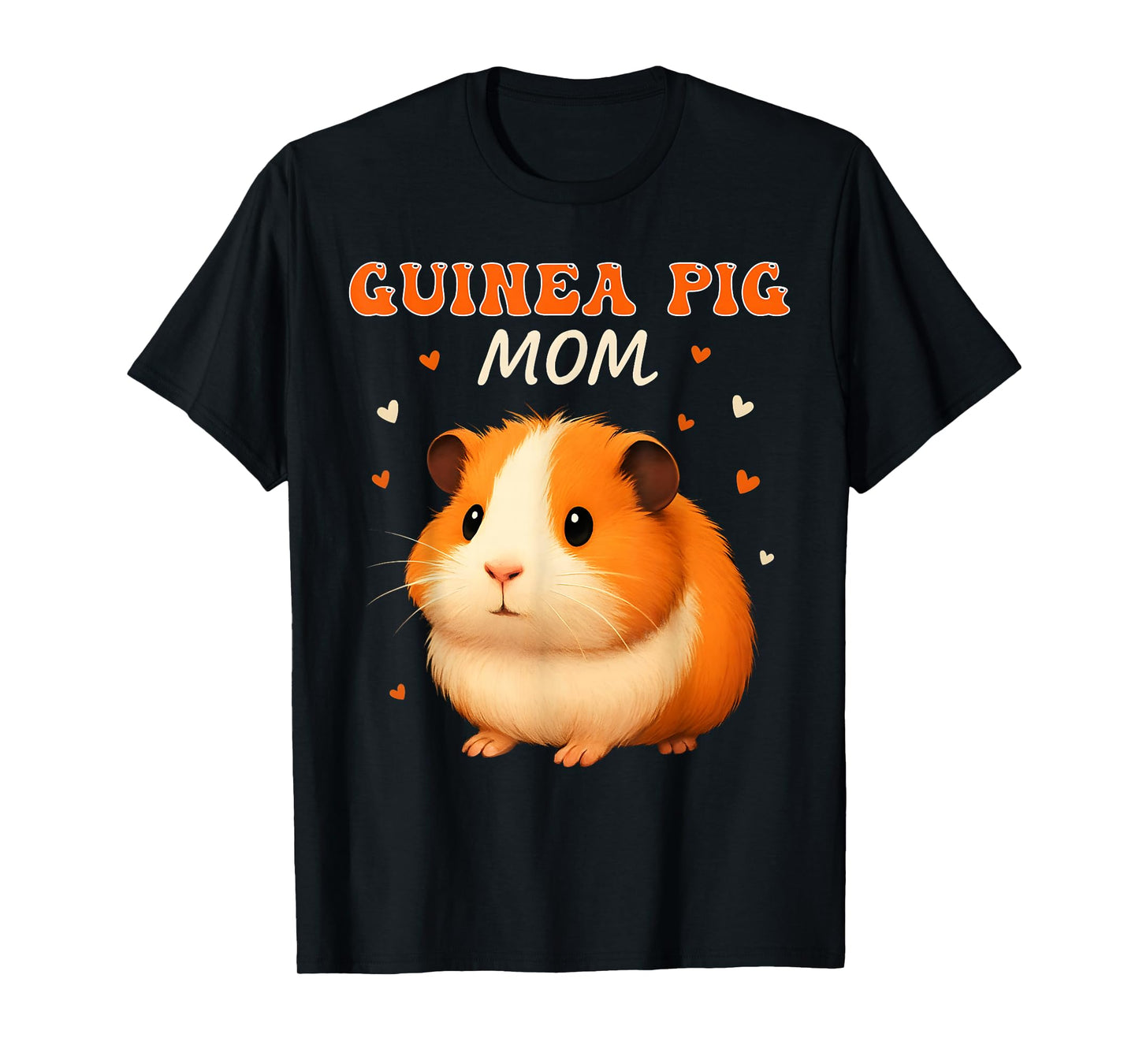 Guinea Pig Mom Cute Pet Lover Womens Animal T-Shirt