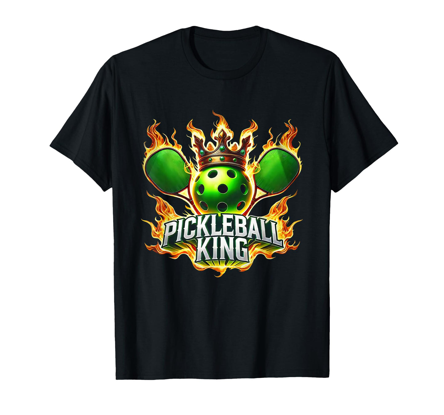 pickleball king funny pickleball player T-Shirt