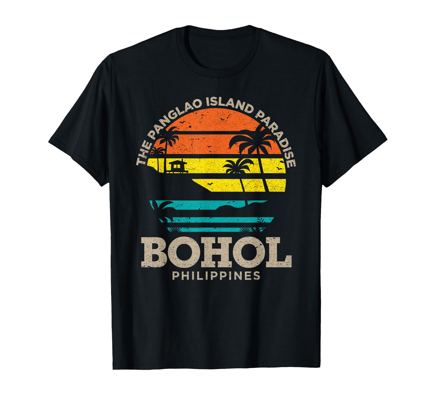 Bohol Philippines Vintage Apparel – Proud Pinoy Island Style T-Shirt