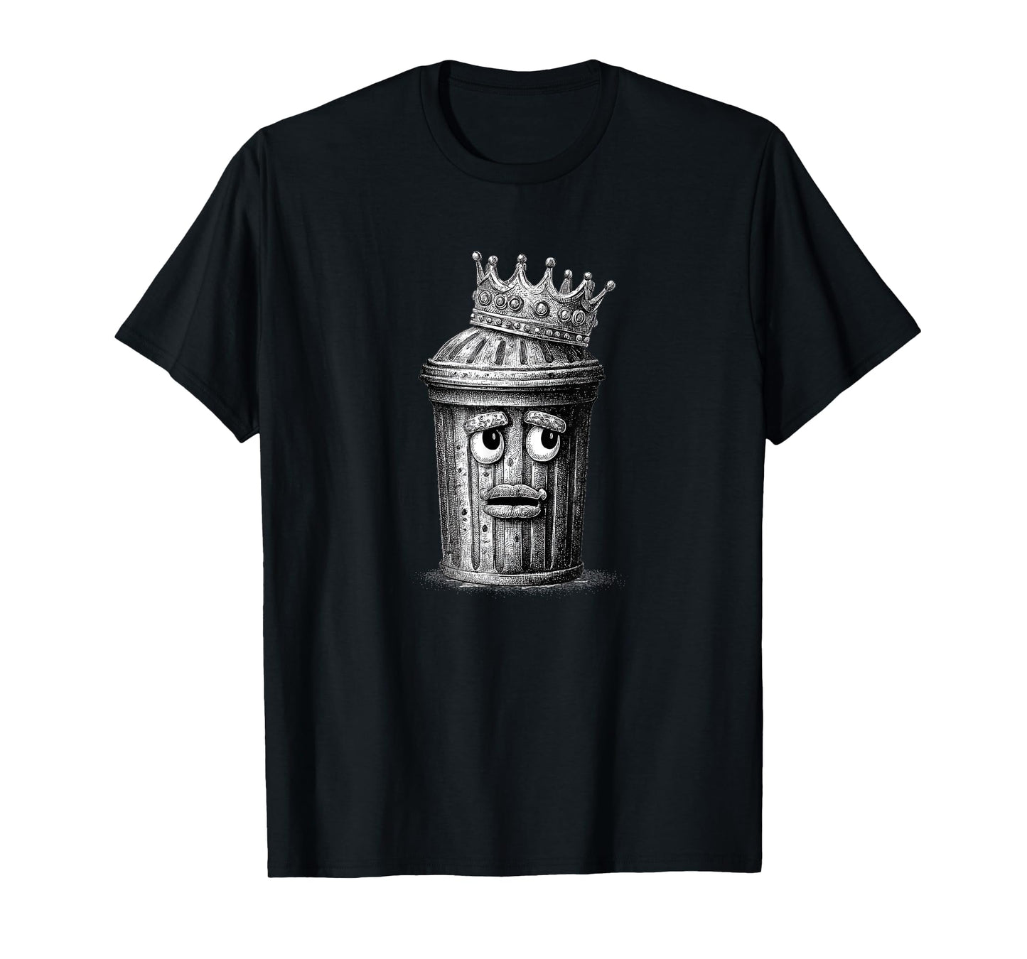 Royal Trash Can with Crown Costume T-Shirt