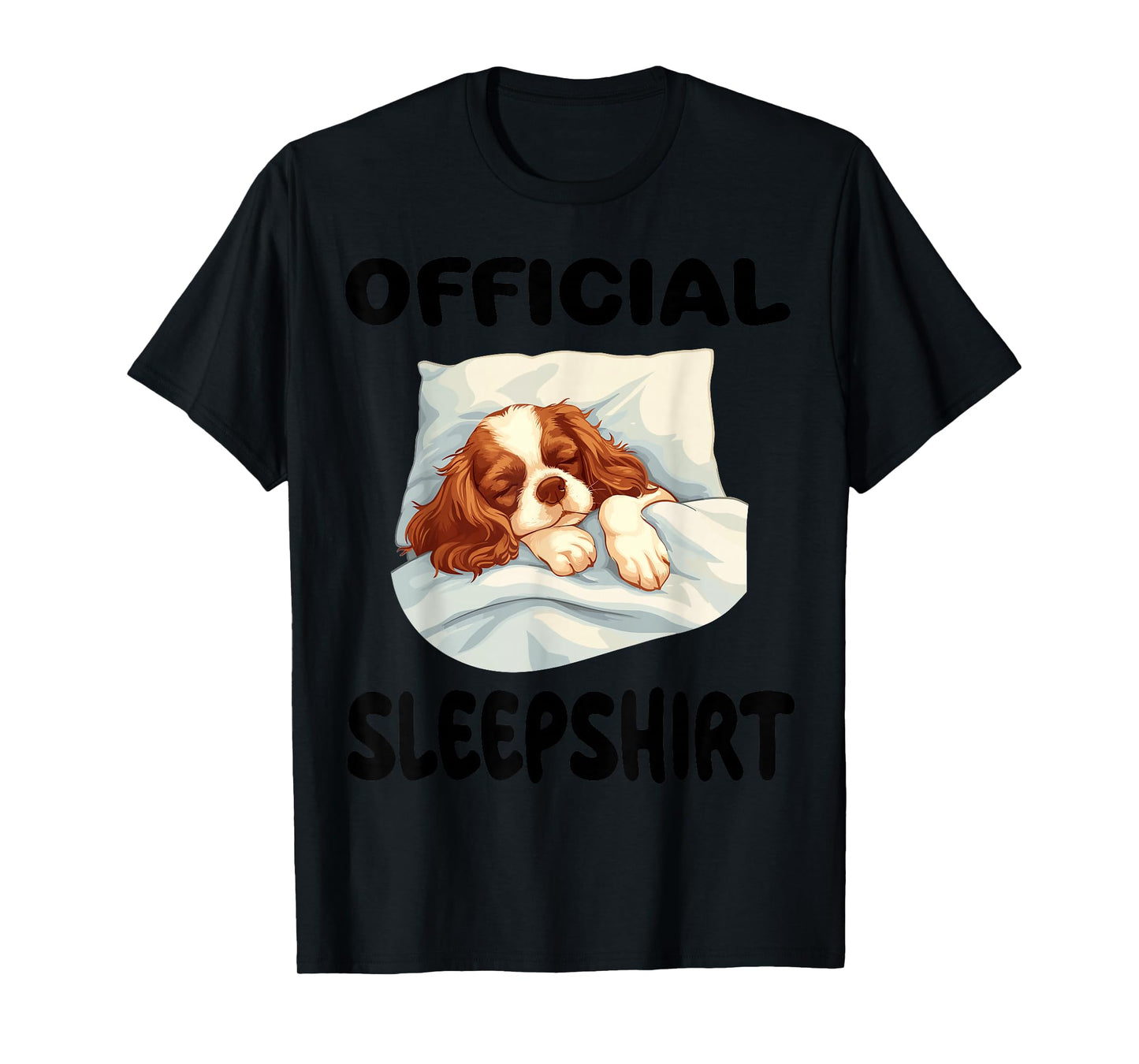 Cavalier King Charles Spaniel Dog Official Sleepshirt Pajama T-Shirt