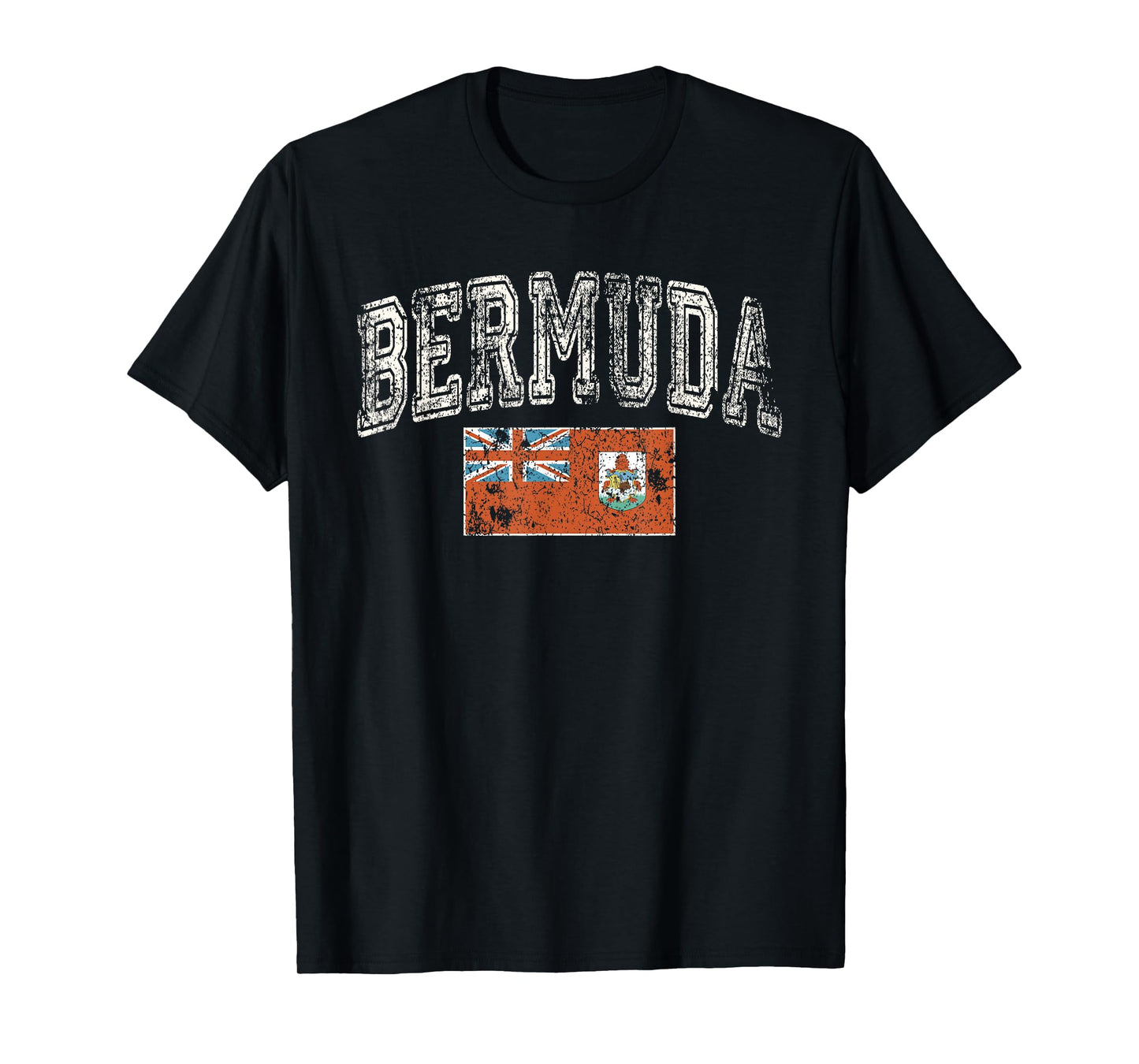 Vintage Retro Faded Bermuda Flag Bermudian Pride T-Shirt