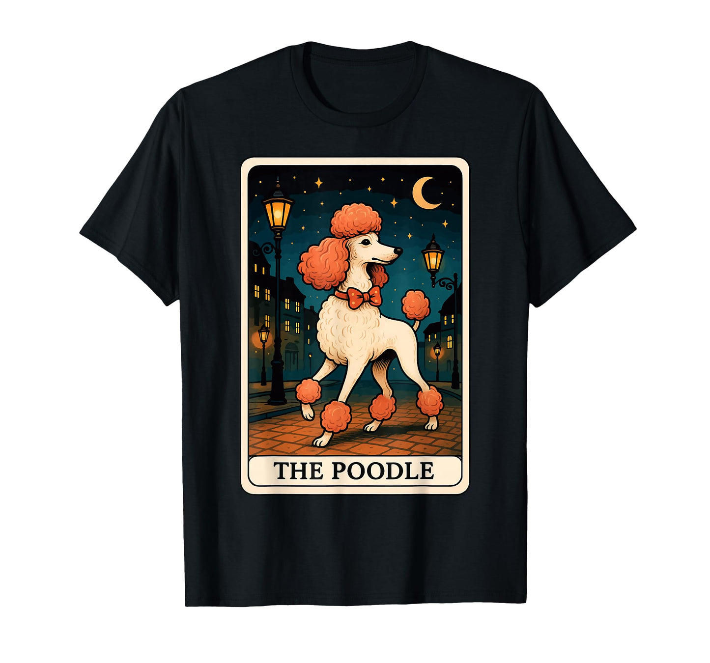 The Poodle Tarot Card T-Shirt
