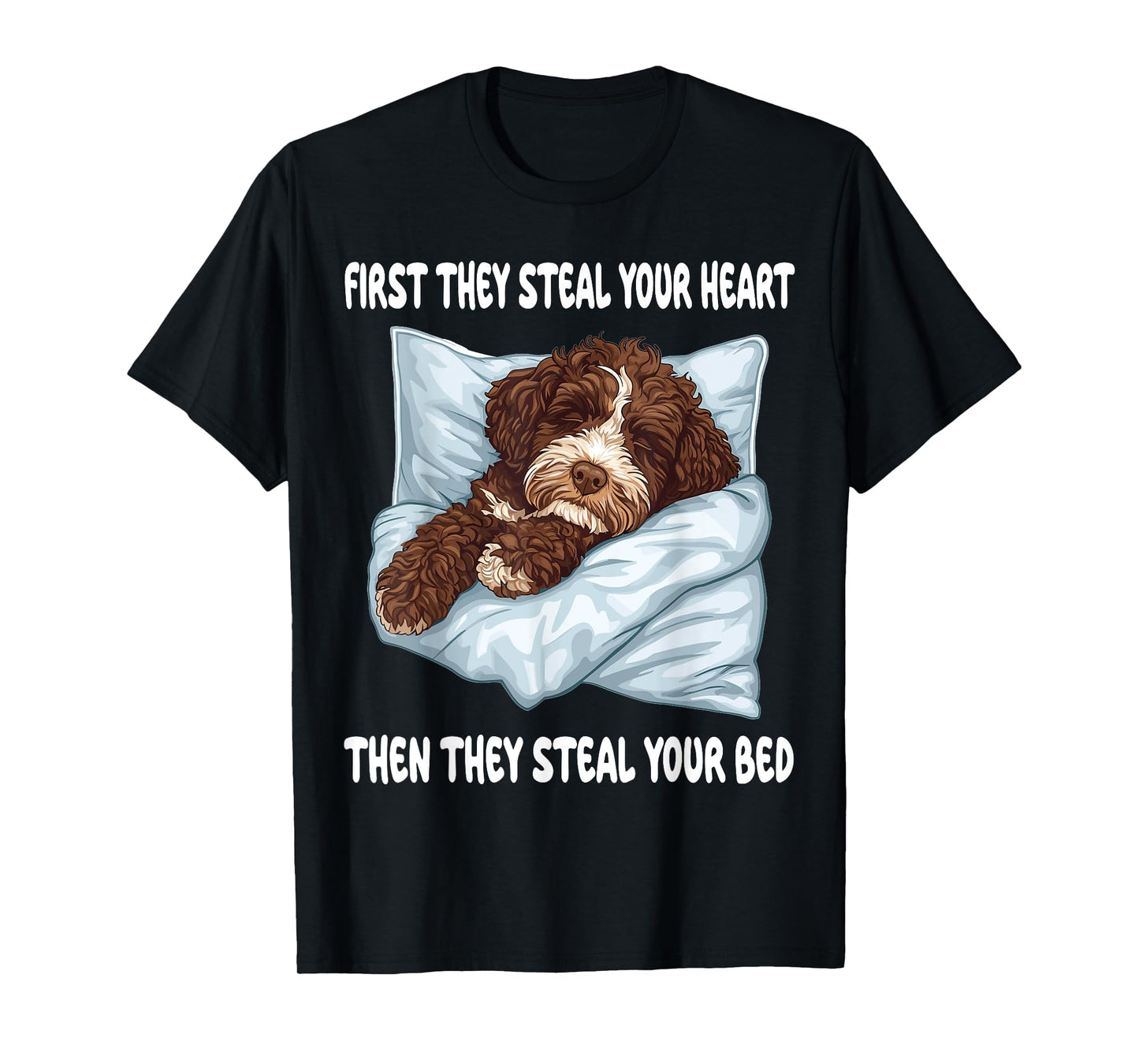 Bernedoodle Sleeping Pajamas Nightgown T-Shirt