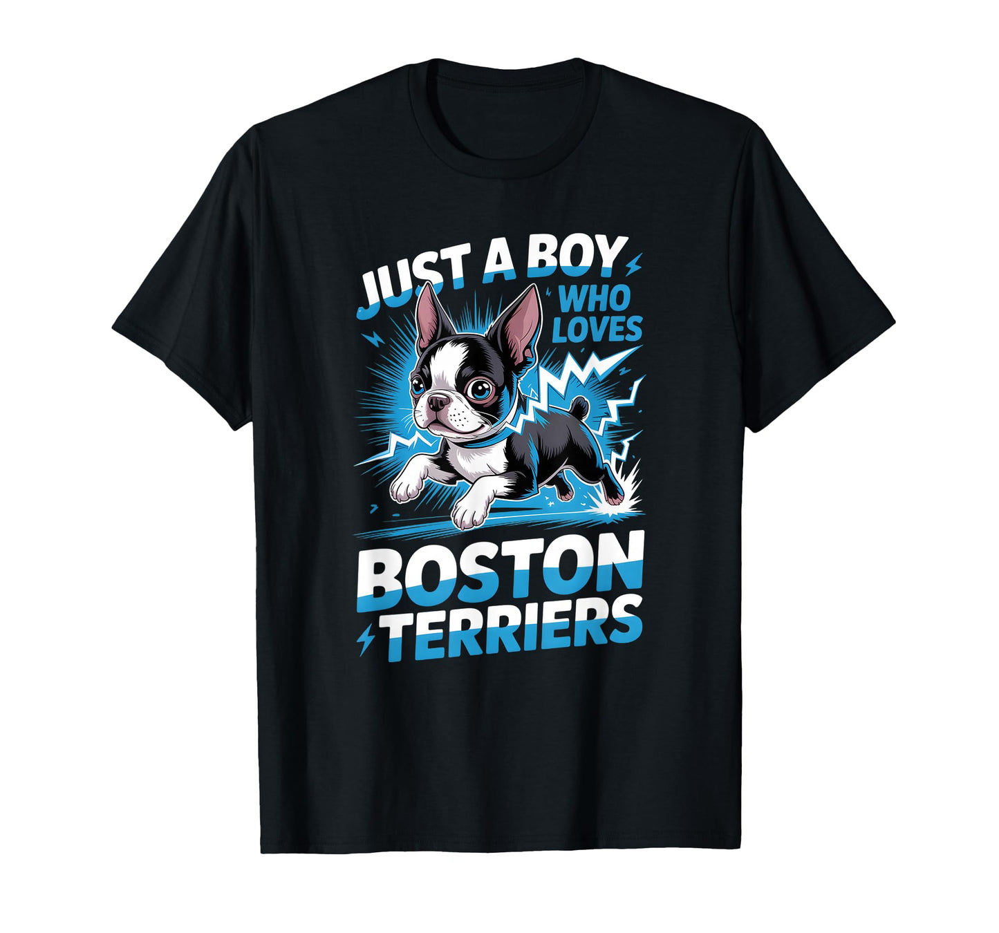 Boys Boston Terrier T-Shirt