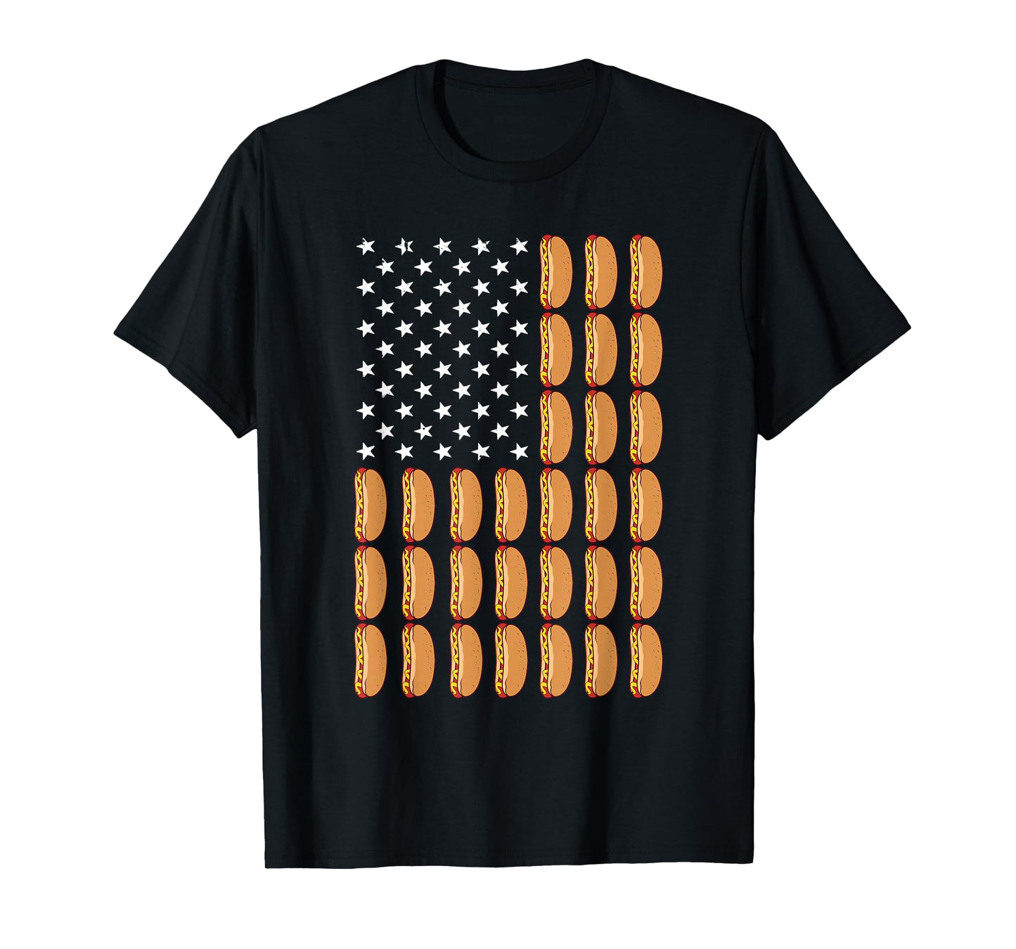 Cool Hot Dog Outfit for Men Women Adult Hotdog Lover Hot Dog T-Shirt