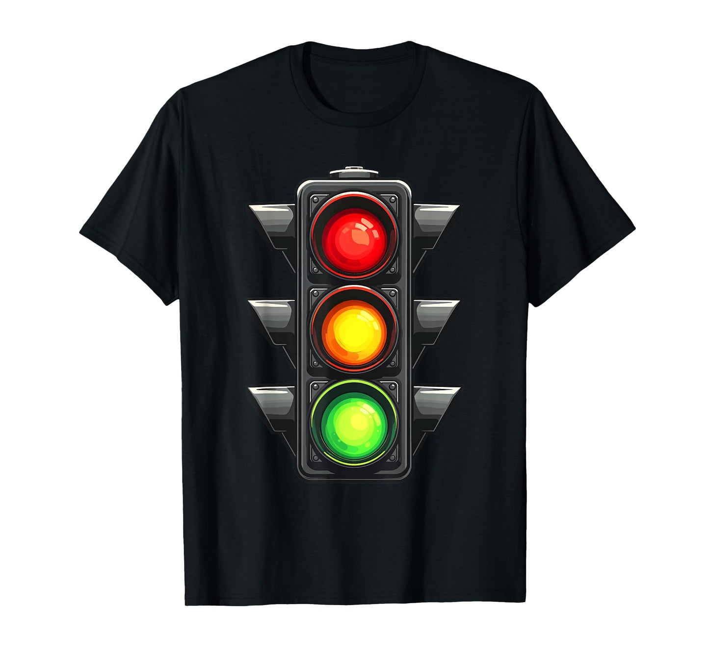 Traffic Light Shirt Adult Kids Traffic Light Costume T-Shirt