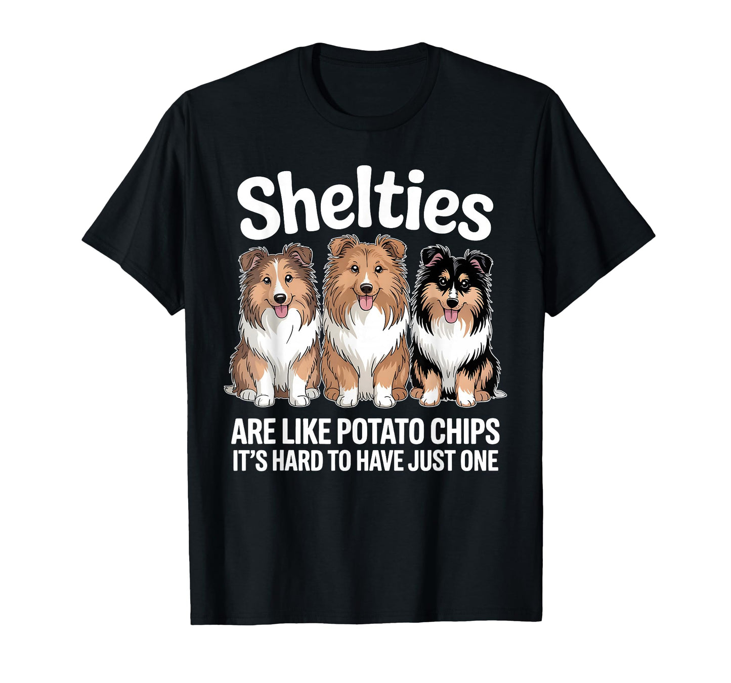Sheltie Dog Lover Pet Owner Funny Herding Shetland Sheepdog T-Shirt