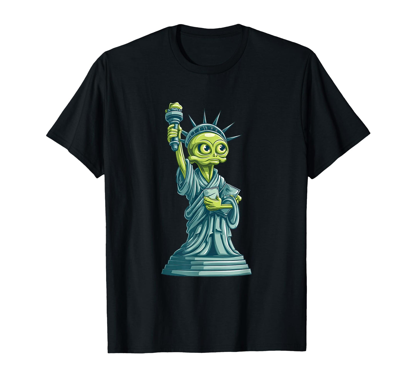 US Alien in Liberty and Freedom Look for Boys and Girls T-Shirt