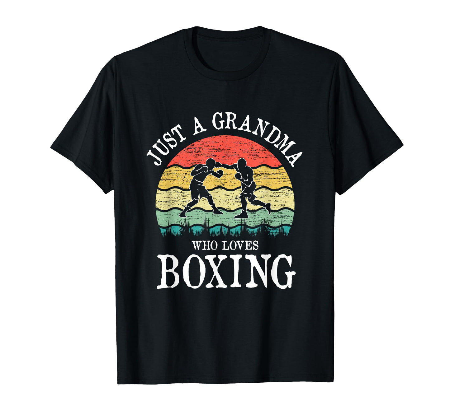Just A Grandma Who Loves Boxing T-Shirt