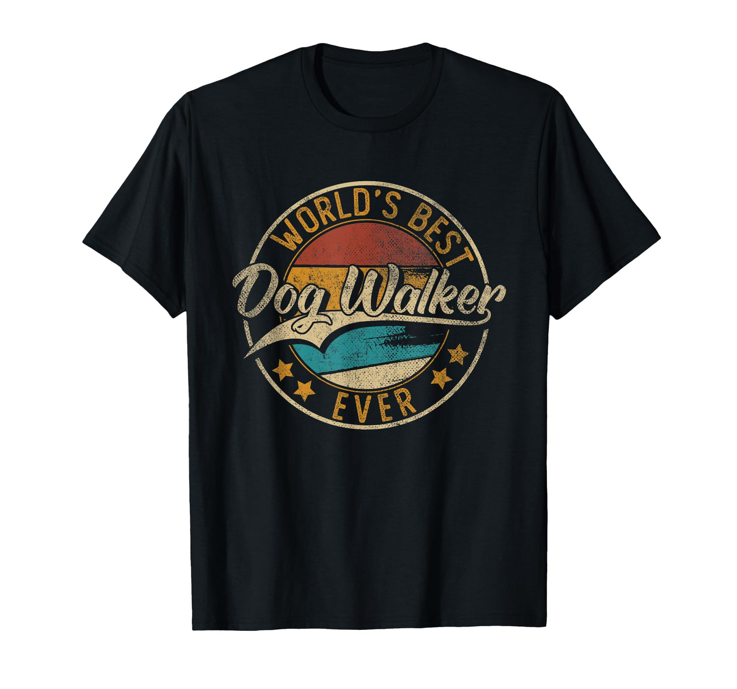 Worlds Best Dog Walker T-Shirt