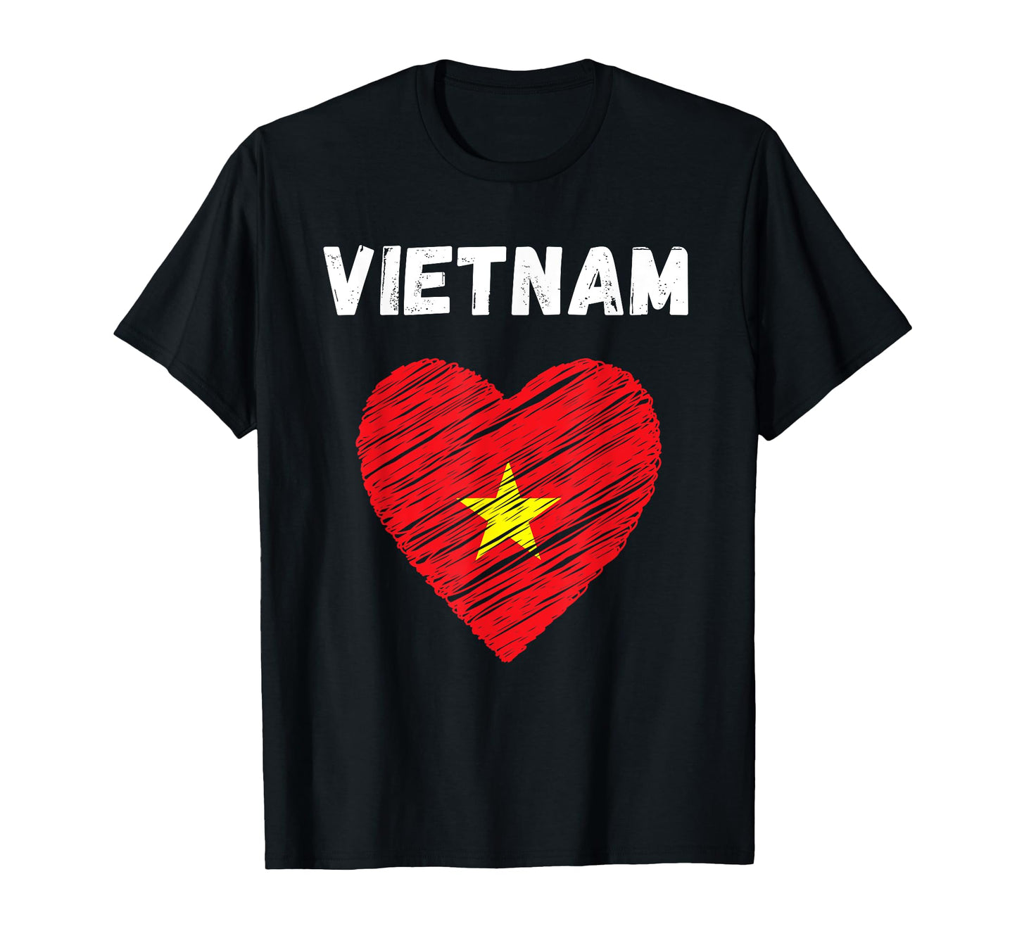 Vietnam Flag Holiday Vietnam Heart Vietnamese Flag T-Shirt