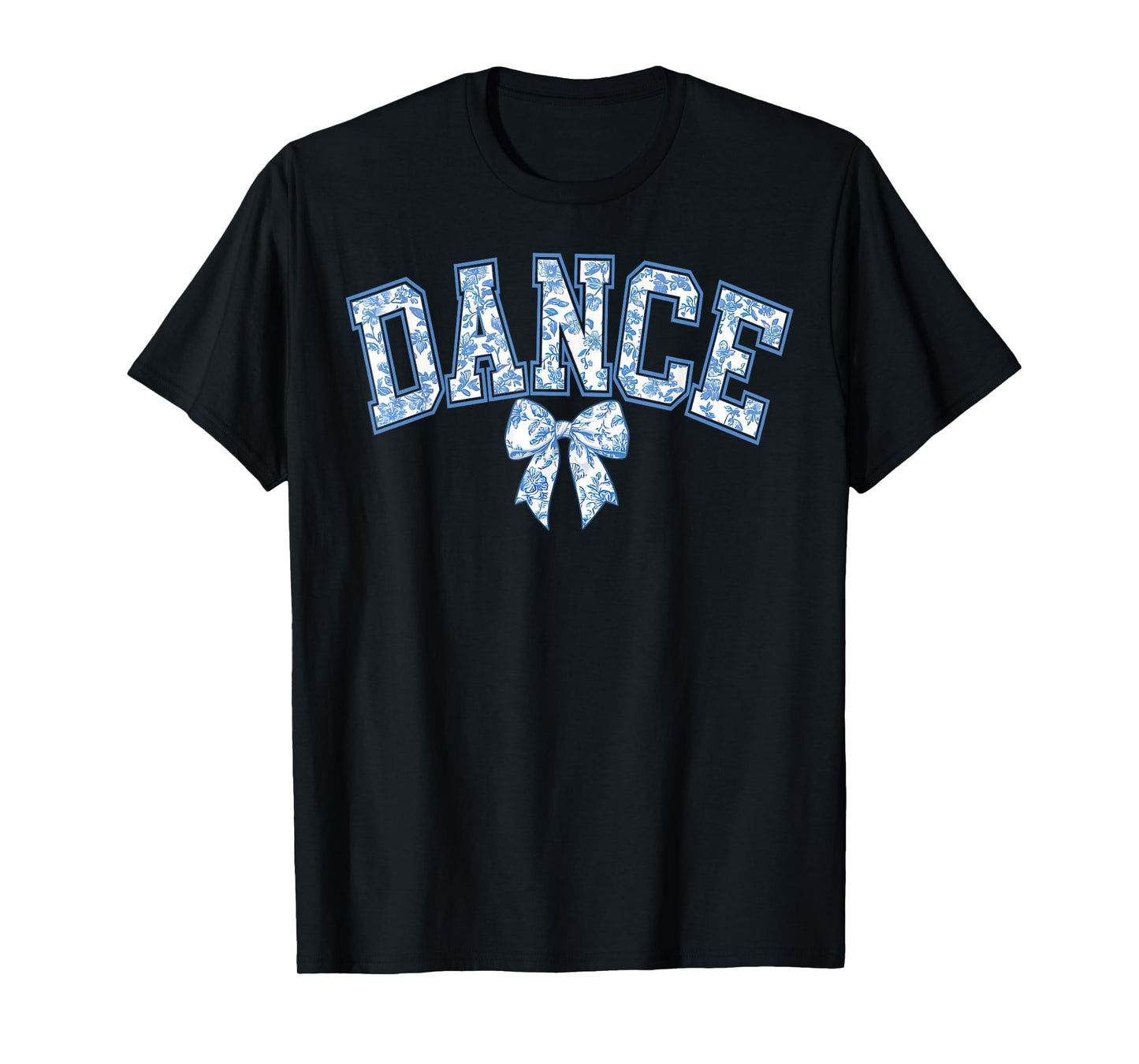 Toile Bow Dance Balletcore Ballerinas Ballet Mom Teacher T-Shirt