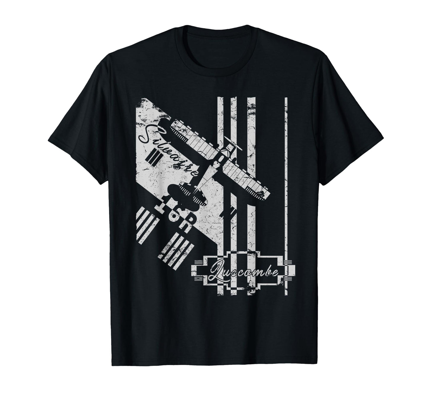 Luscombe Silvaire 8A Art Deco Vintage Aircraft Pilot T-Shirt T-Shirt