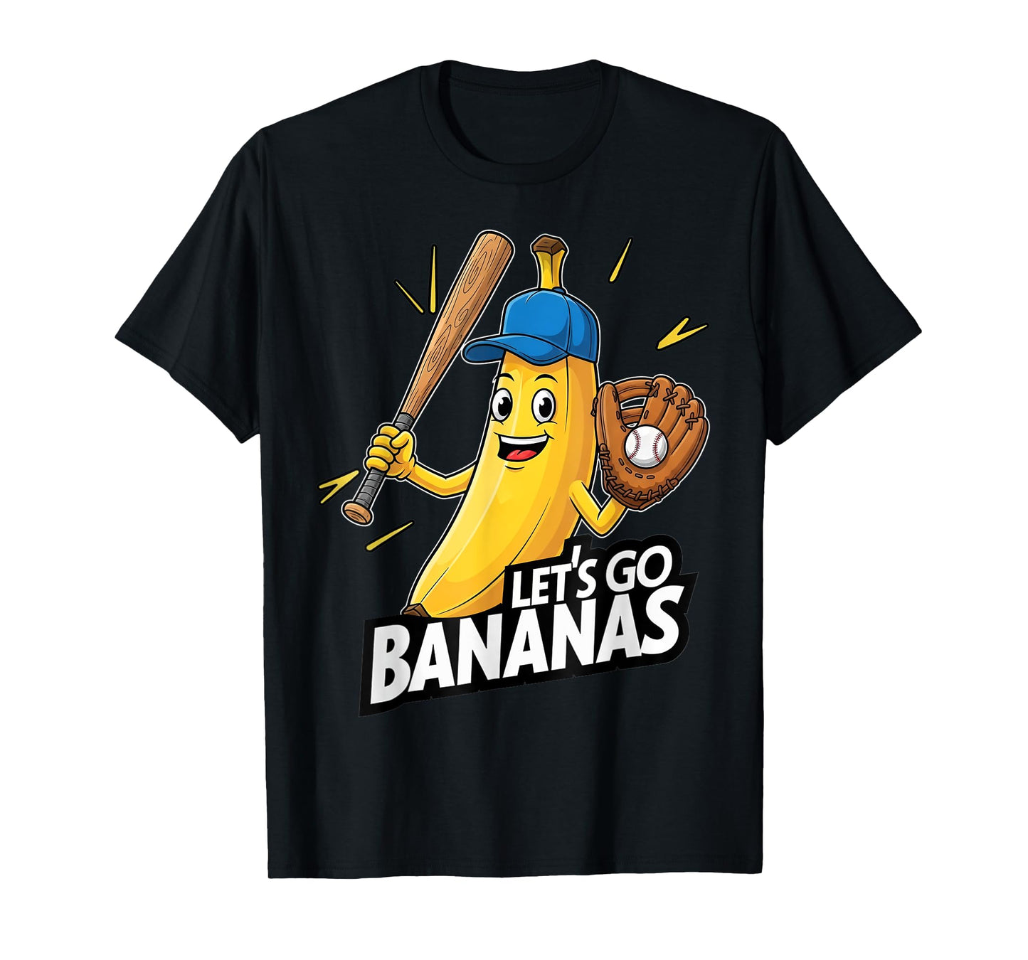 Funny Boys Banana T-Shirts Gifts Merch Shirt Lets Go Bananas T-Shirt