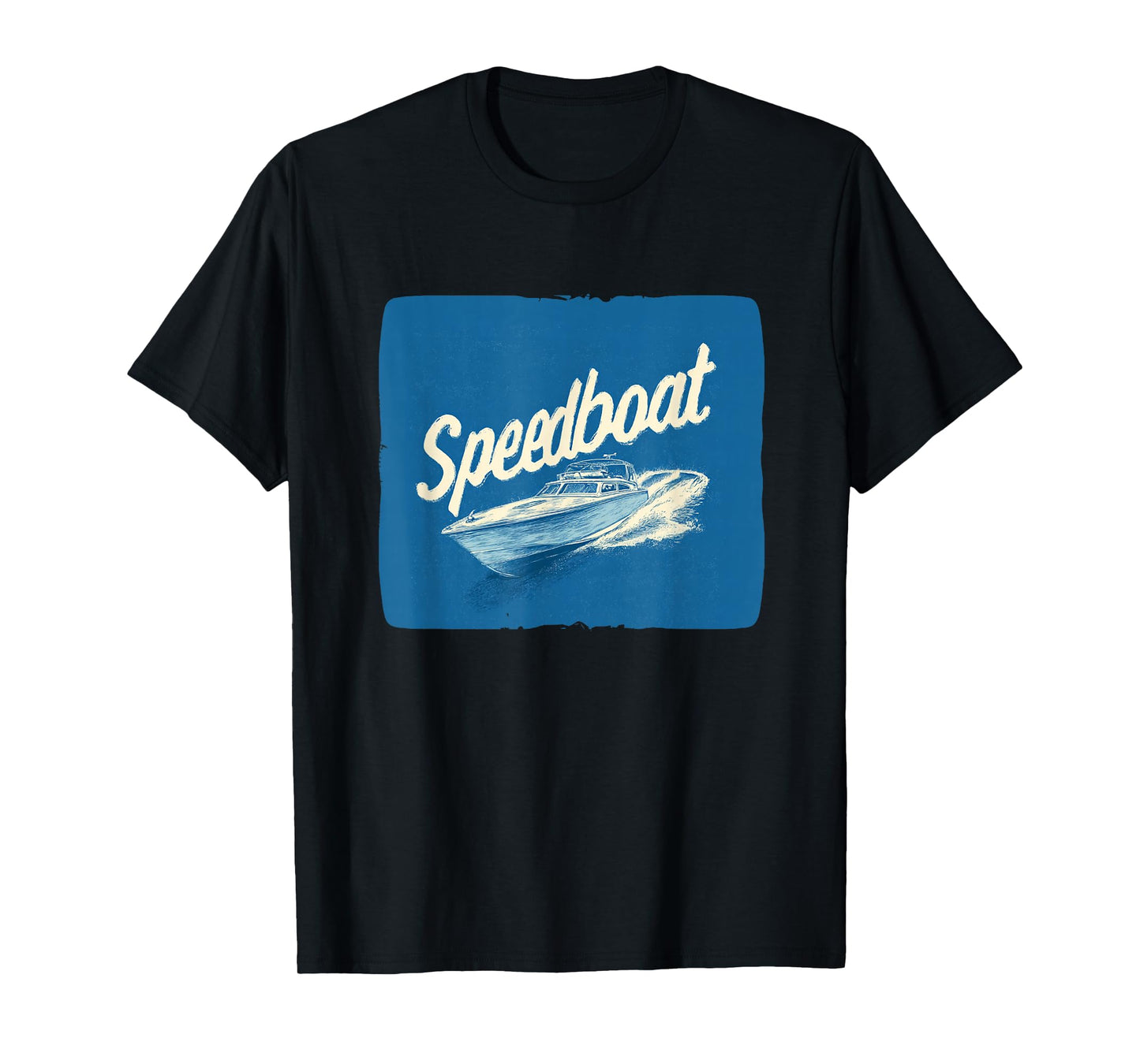 Cool Boat Costume with This Speedboat Speech T-Shirt
