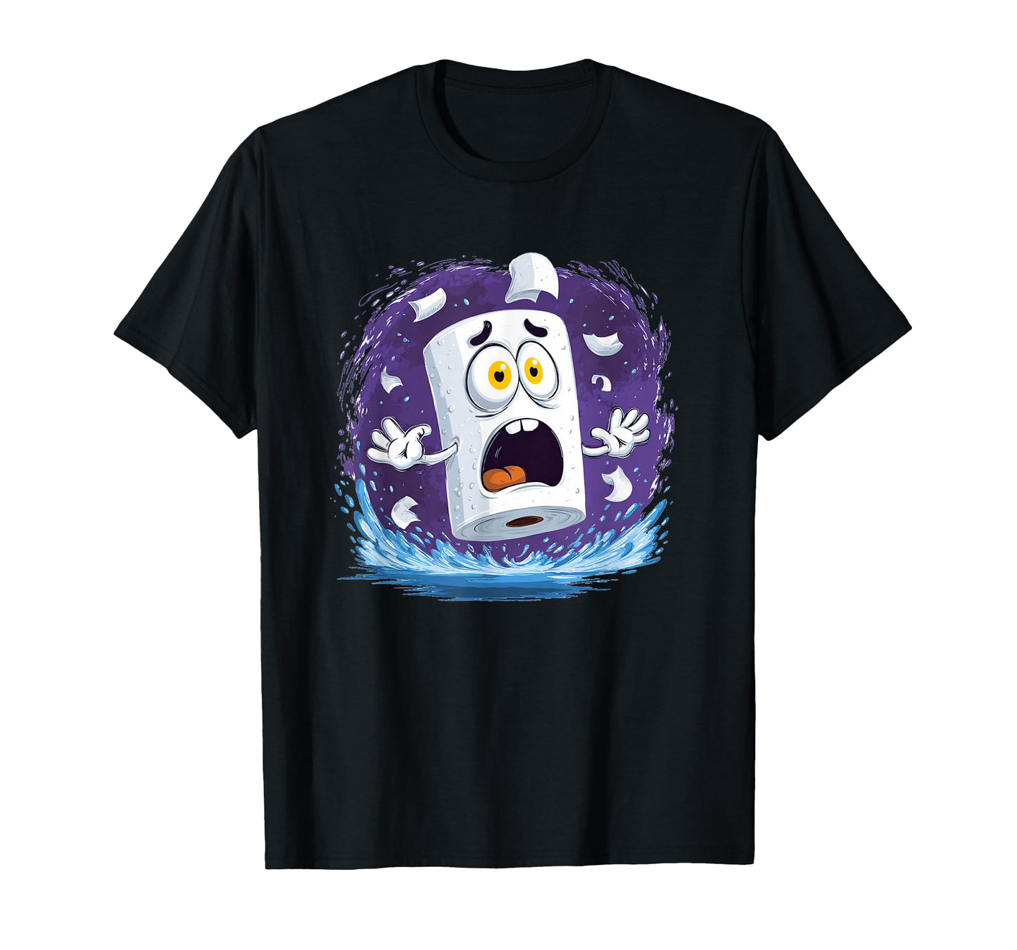 Awesome Toilet Paper Costume for a Funny Restroom Look T-Shirt