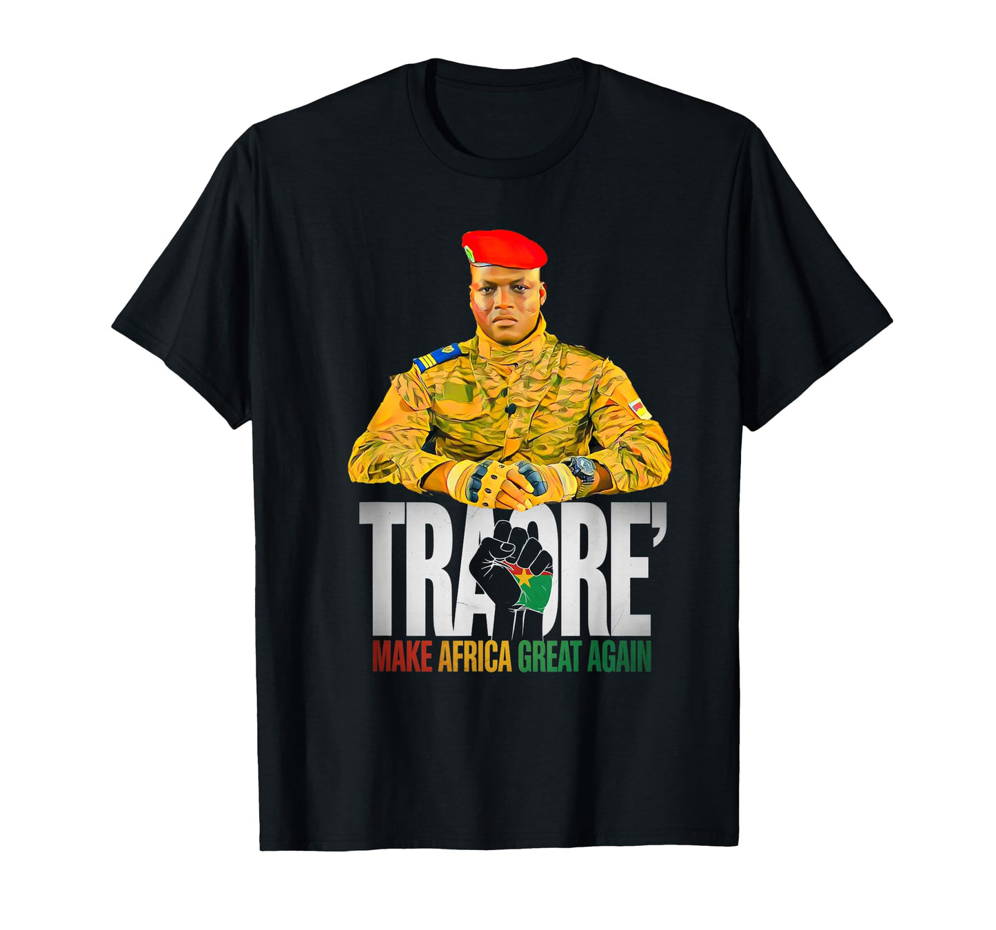 Make Africa Great Again - Ibrahim Traoré / Thomas Sankara T-Shirt