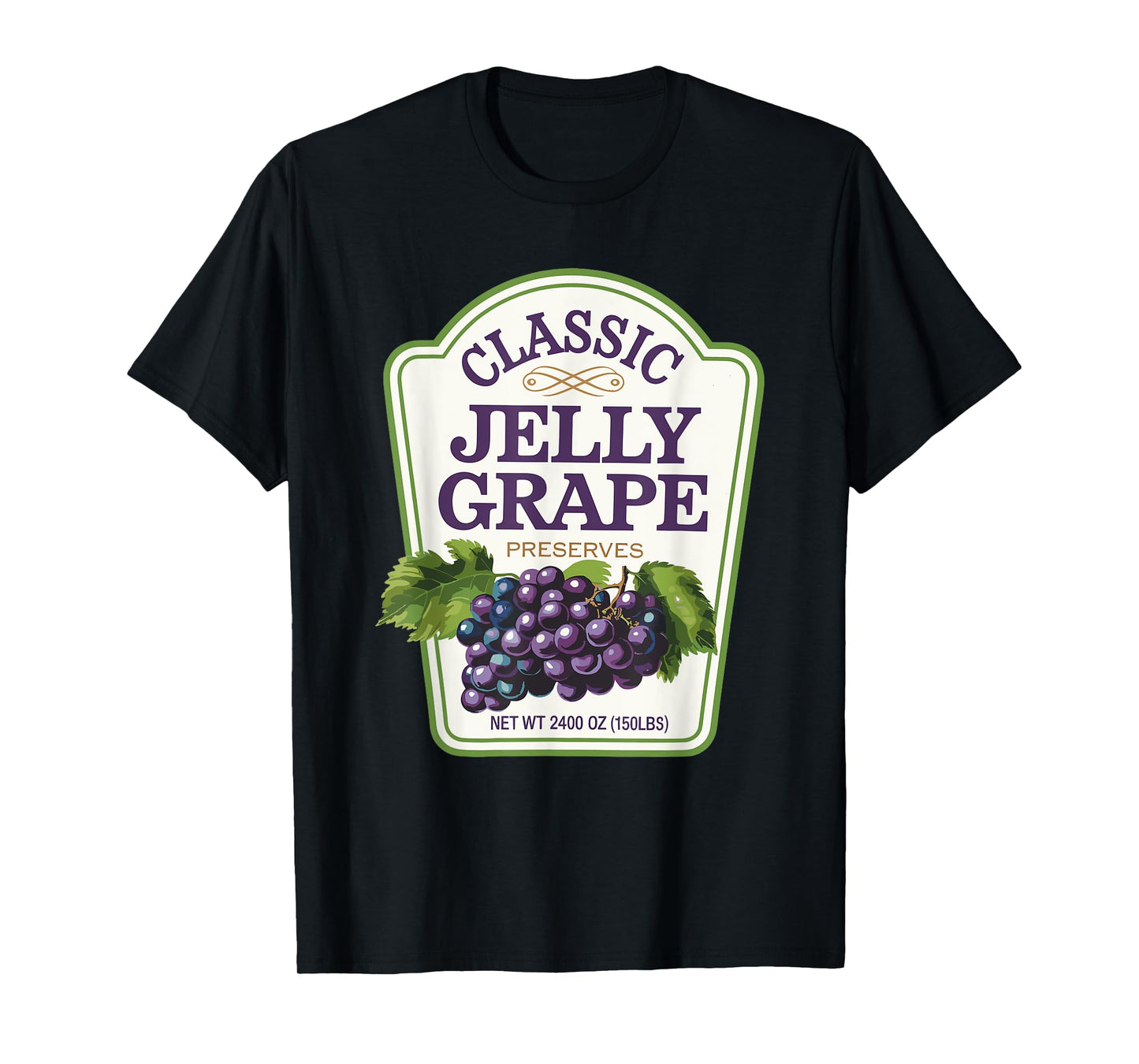 Jelly Grape Halloween Costume Couples Condiments T-Shirt