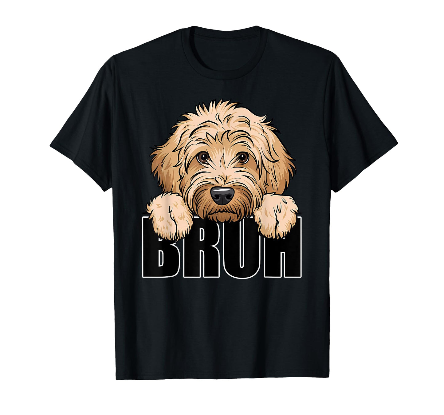 Goldendoodle Bruh Cute Funny Doodle Dog Lover Men Boys Kids T-Shirt